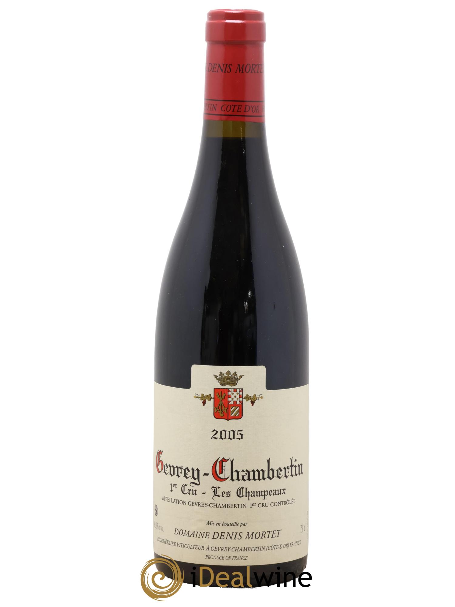 Gevrey-Chambertin 1er Cru Les Champeaux Denis Mortet (Domaine) 2005 - Lot de 1 bouteille - 0