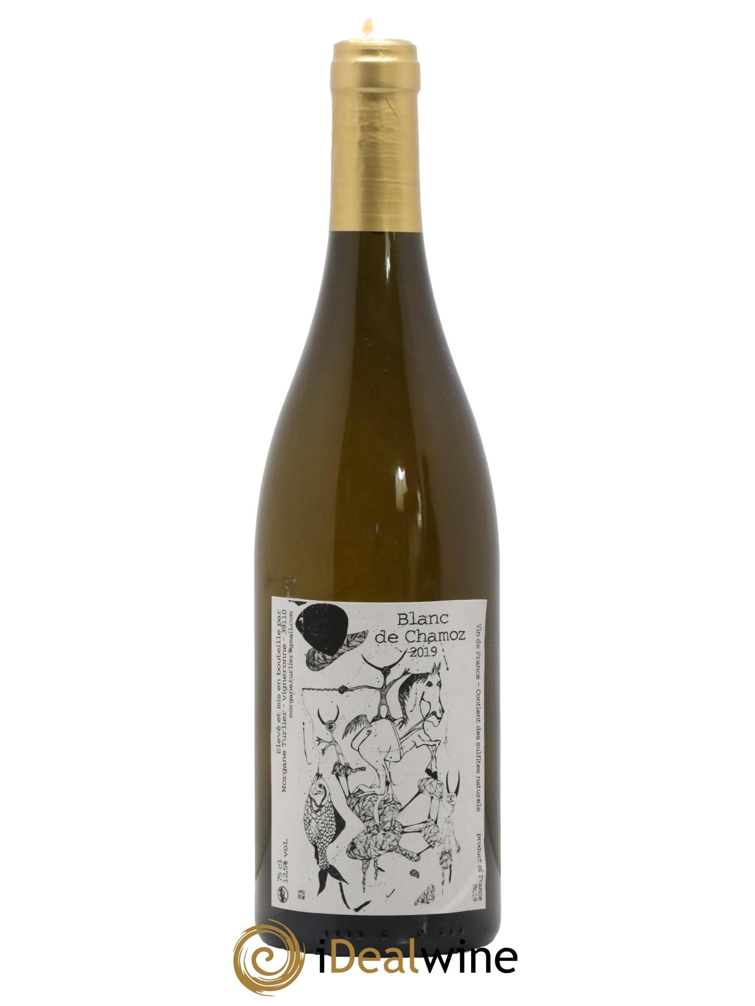 Vin de France Blanc de Chamoz Morgane Turlier 2019 - Lot de 1 bouteille - 0