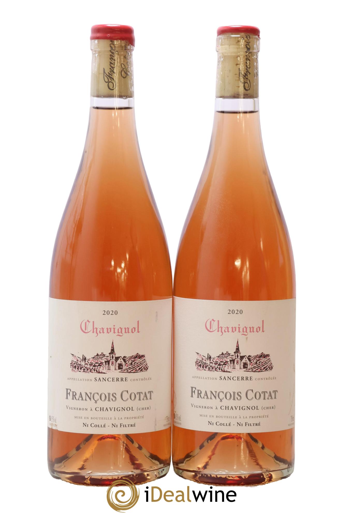 Sancerre François Cotat Chavignol 2020 - Lot de 2 bouteilles - 0