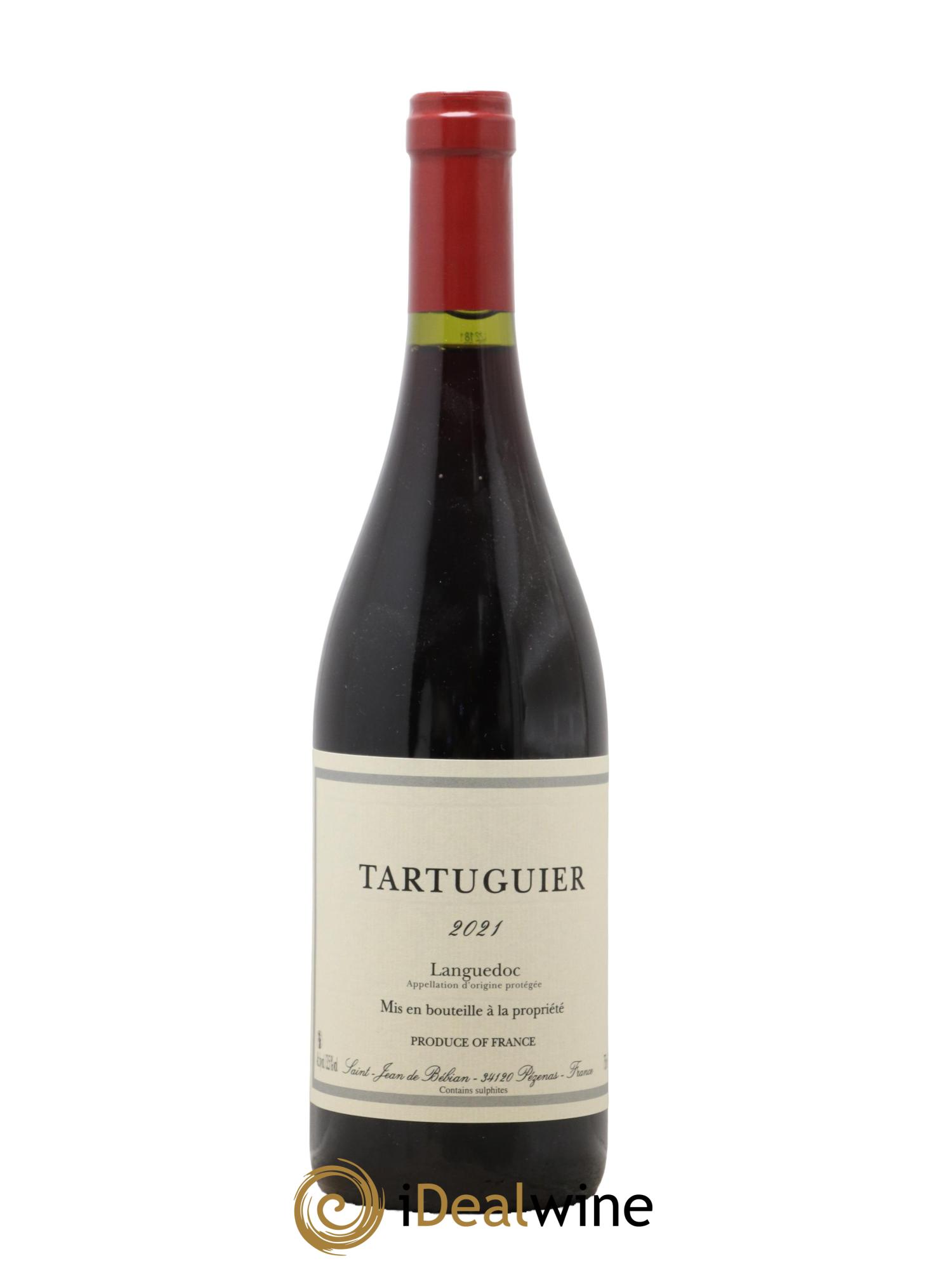 Vin de France Tartuguier Prieuré St-Jean de Bébian 2021 - Lot de 1 bouteille - 0