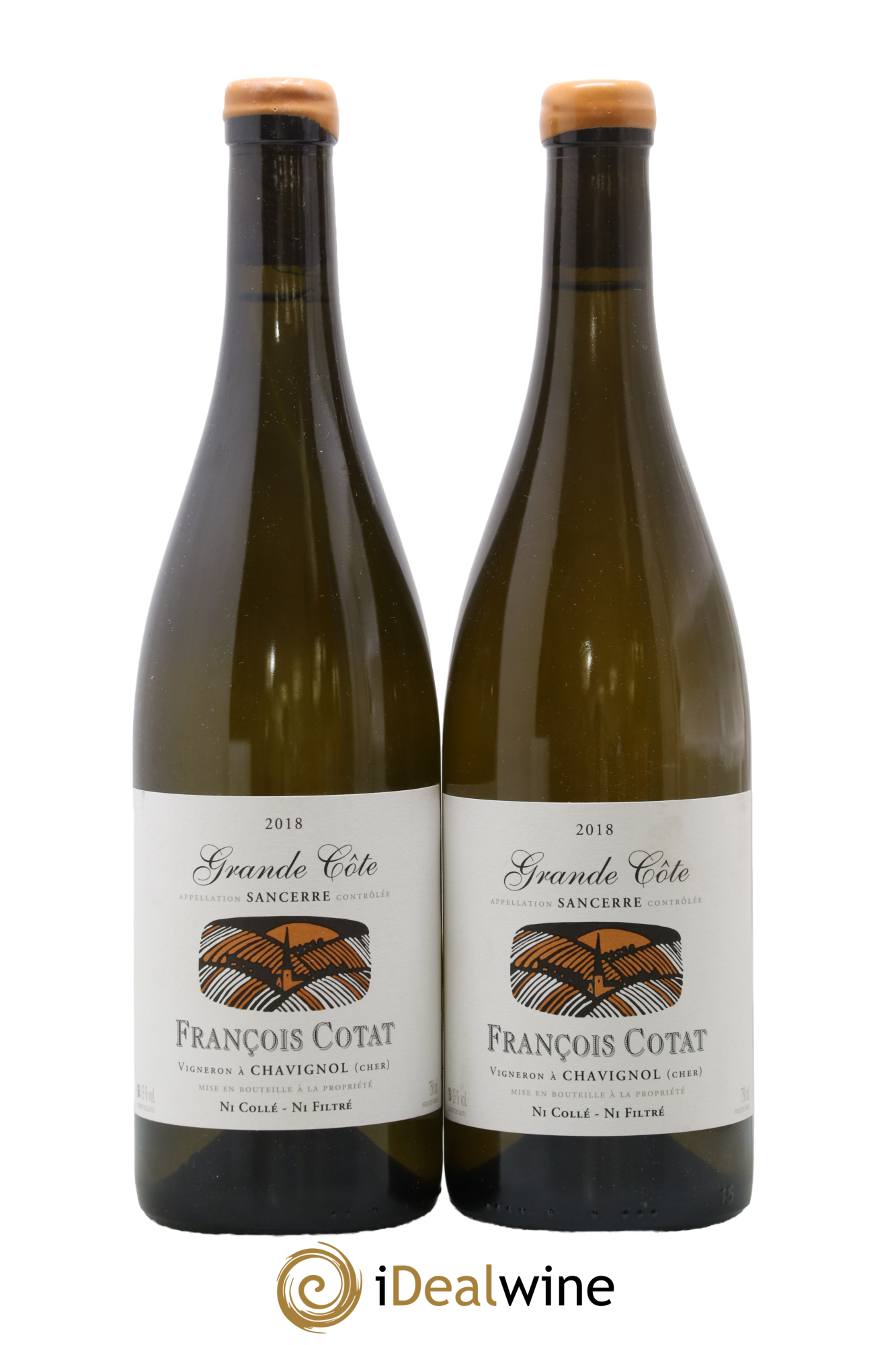 Sancerre La Grande Côte François Cotat 2018 - Lot de 2 bouteilles - 0