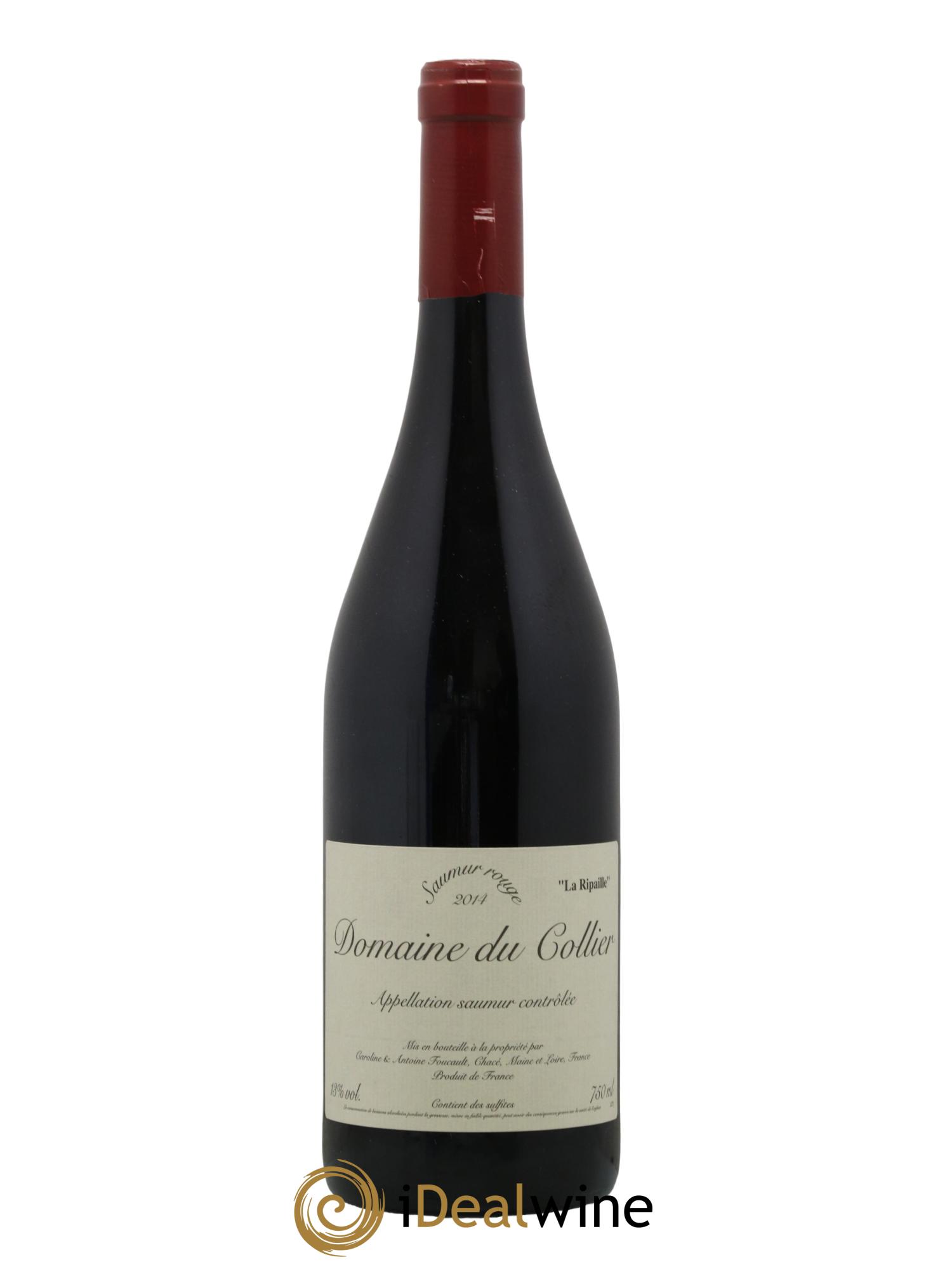 Saumur La Ripaille Domaine du Collier 2014 - Posten von 1 Flasche - 0