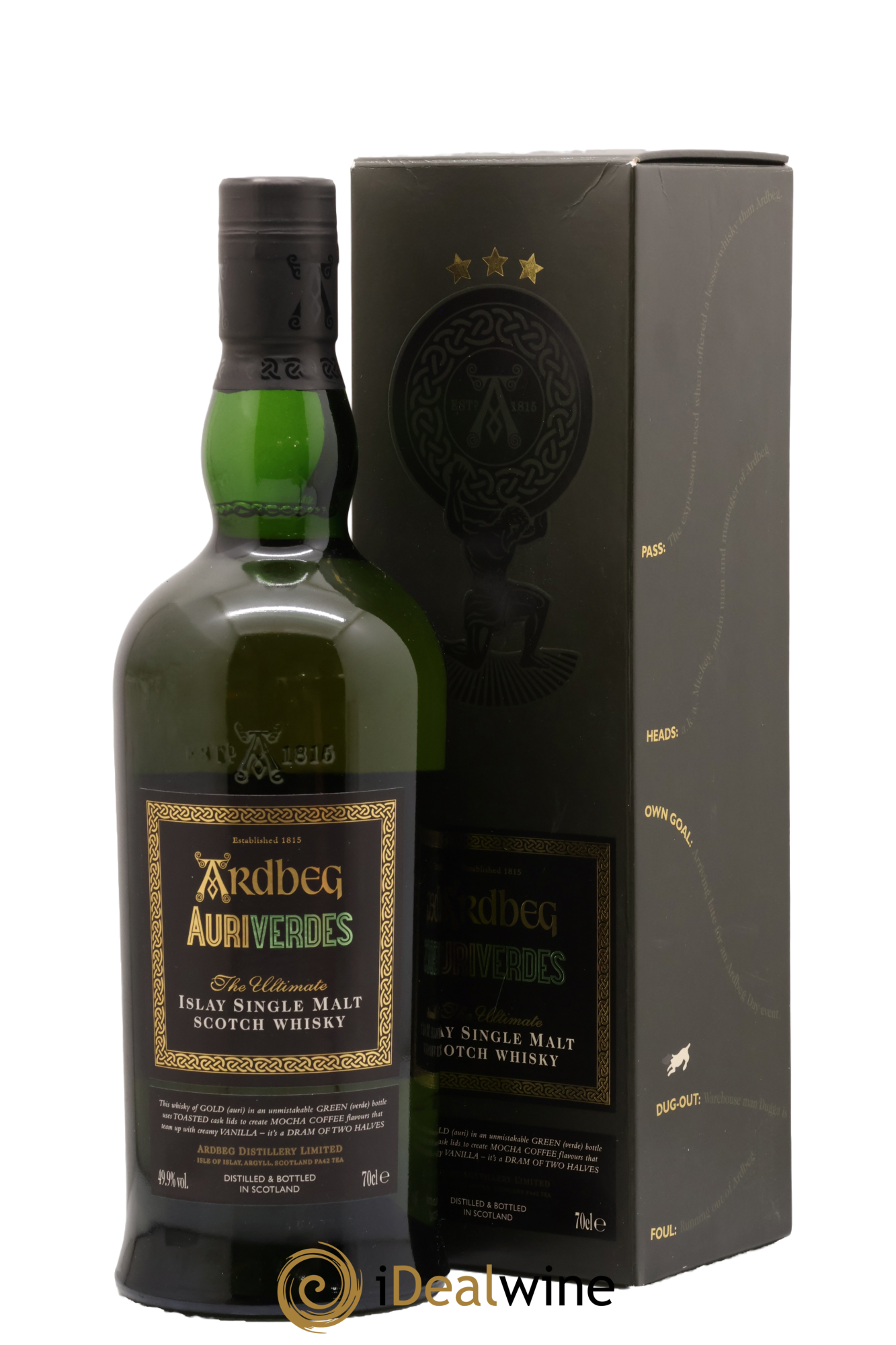 Whisky Ecossais Auriverdes Ardberg - Lot of 1 bottle - 0