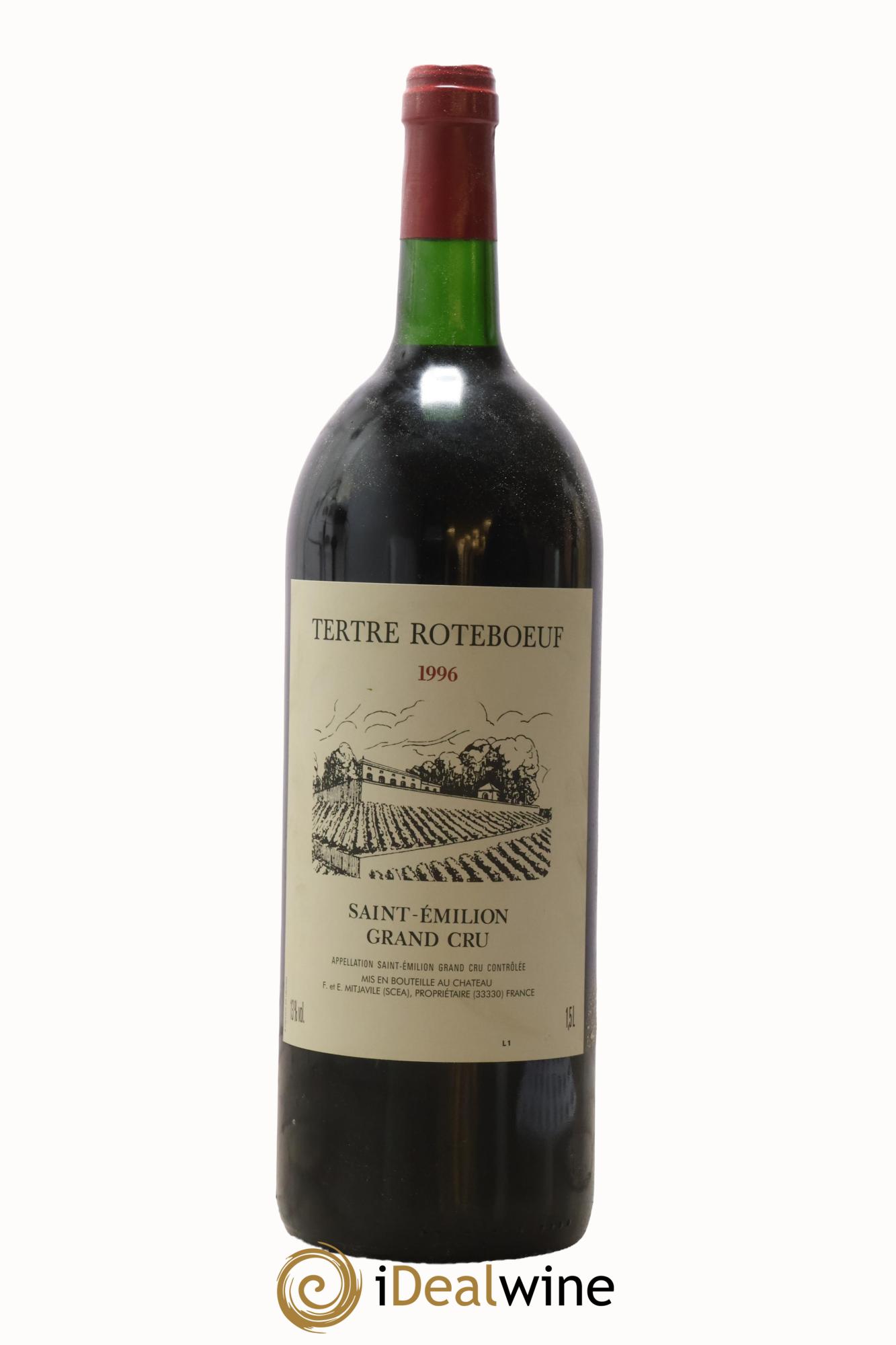 Château Tertre Roteboeuf 1996 - Lot de 1 magnum - 0