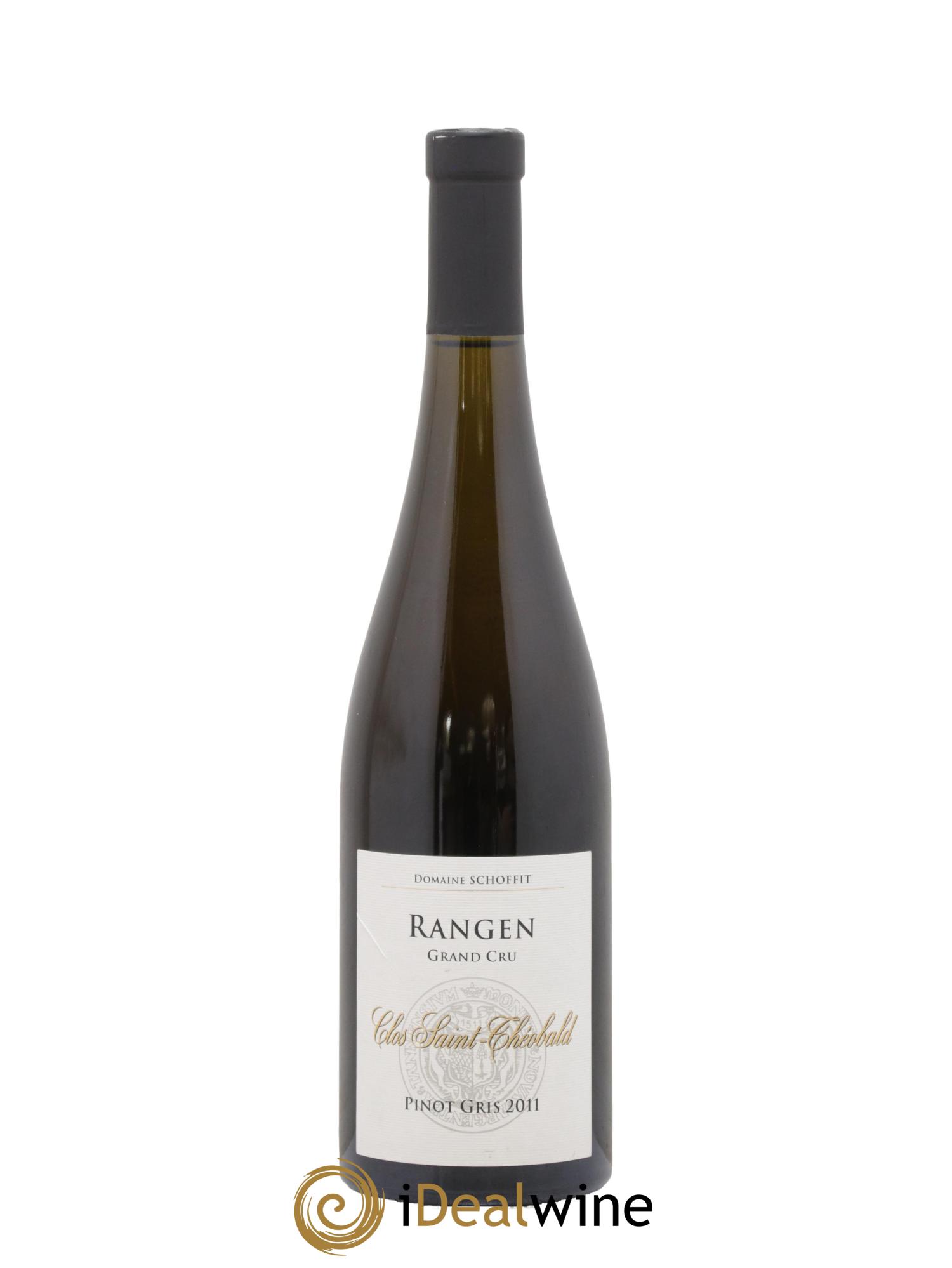 Pinot Gris (Tokay) Grand Cru Rangen Clos Saint Théobald Schoffit (Domaine) 2011 - Lot de 1 bouteille - 0