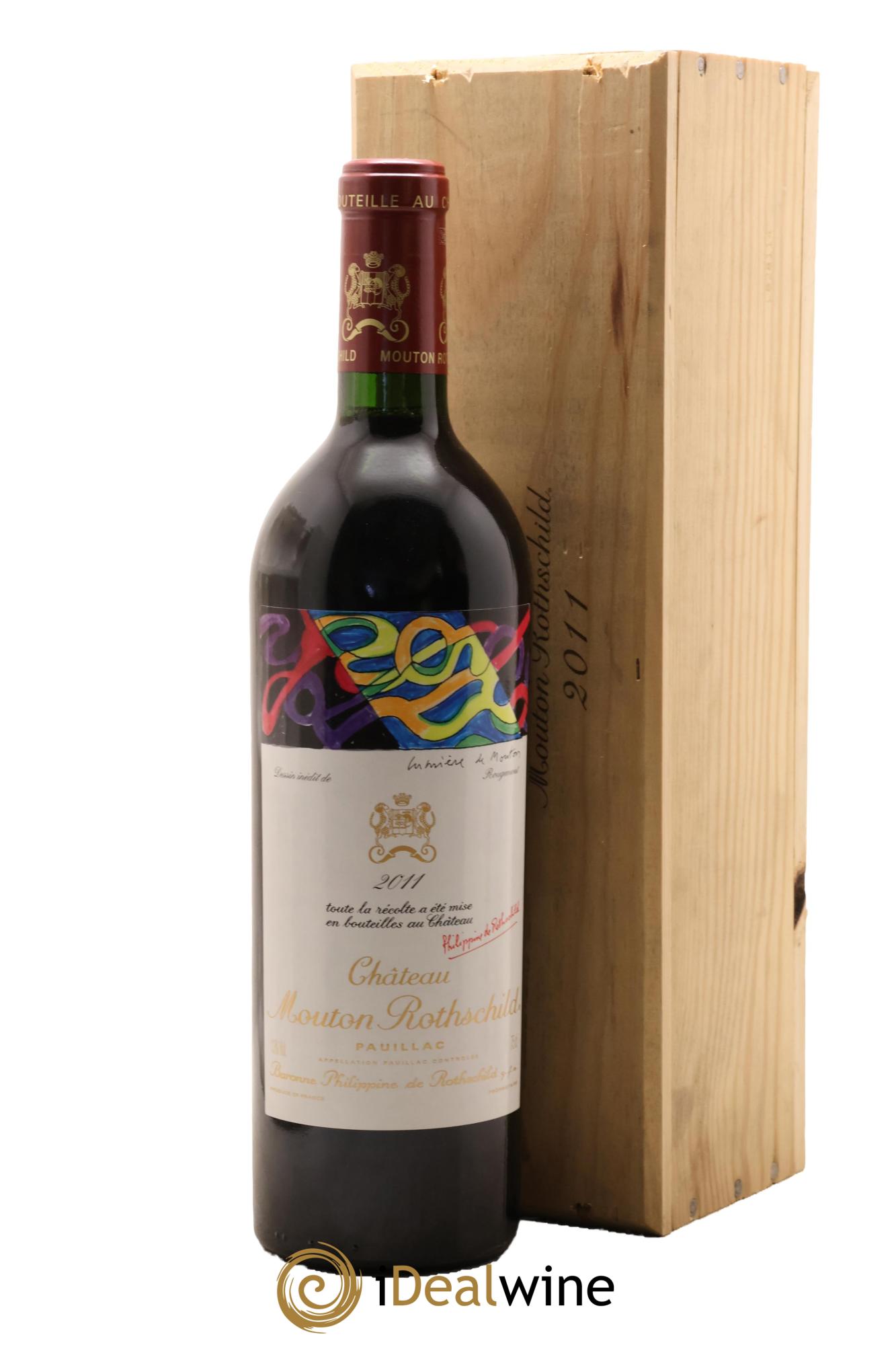 Château Mouton Rothschild 1er Grand Cru Classé 2011 - Lot de 1 bouteille - 0