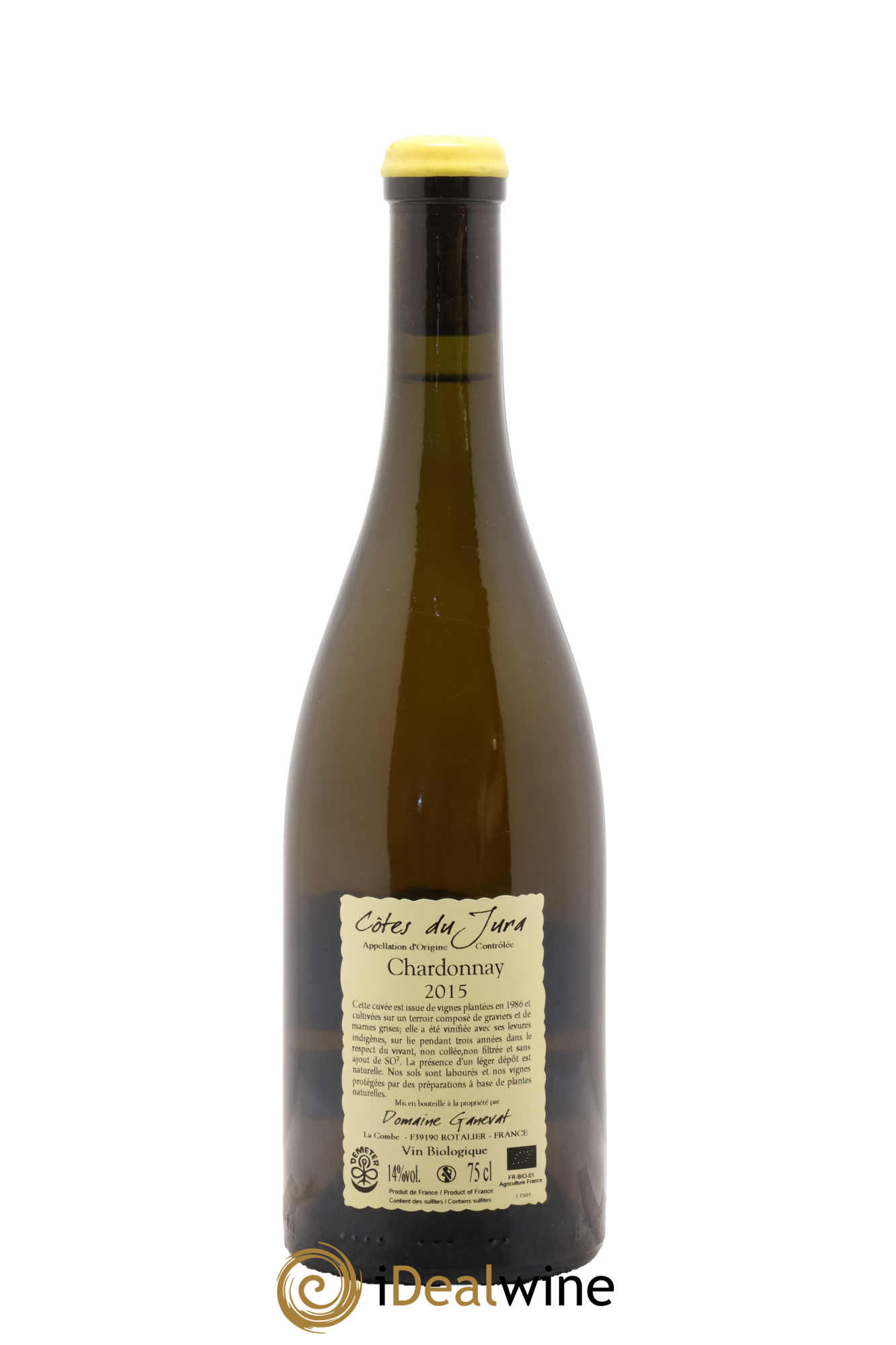 Côtes du Jura Cuvée Florine Jean-François Ganevat (Domaine) 2015 - Lot de 1 bouteille - 1