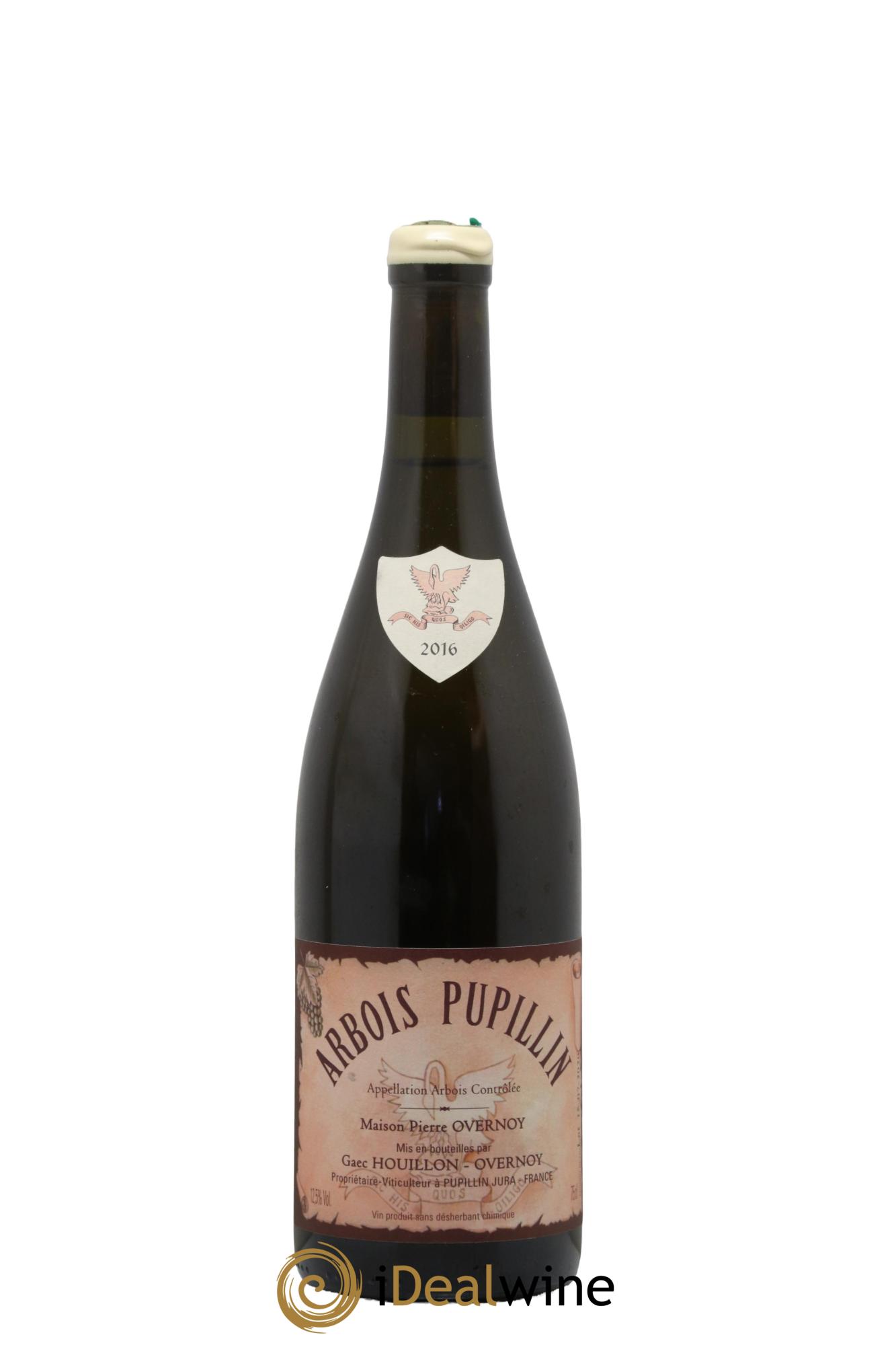 Arbois-Pupillin Chardonnay (cire blanche) Overnoy-Houillon (Domaine) 2016 - Lot de 1 bouteille - 0