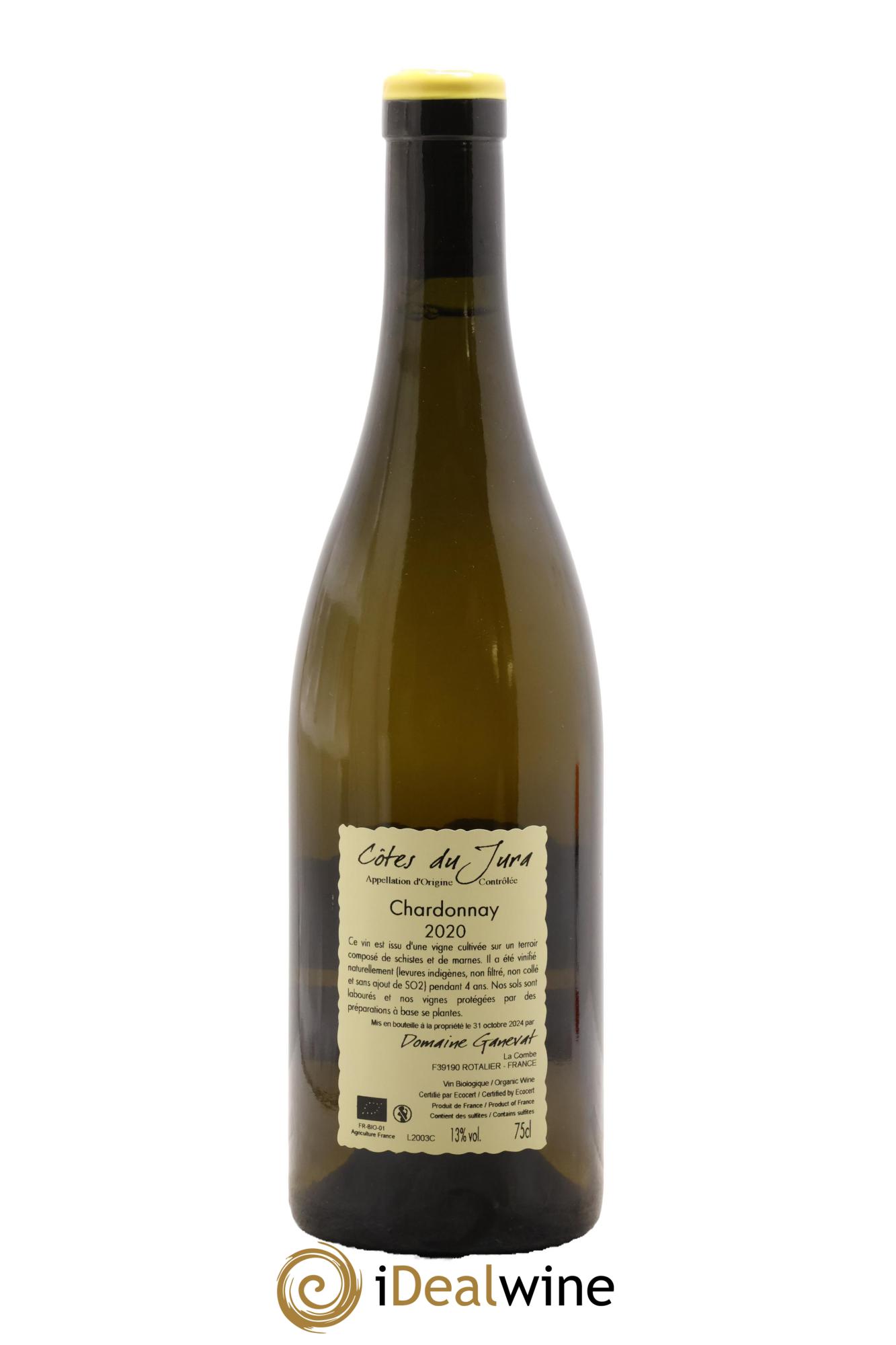 Côtes du Jura Chardonnay En Billat Jean-François Ganevat (Domaine) 2020 - Lotto di 1 bottiglia - 1