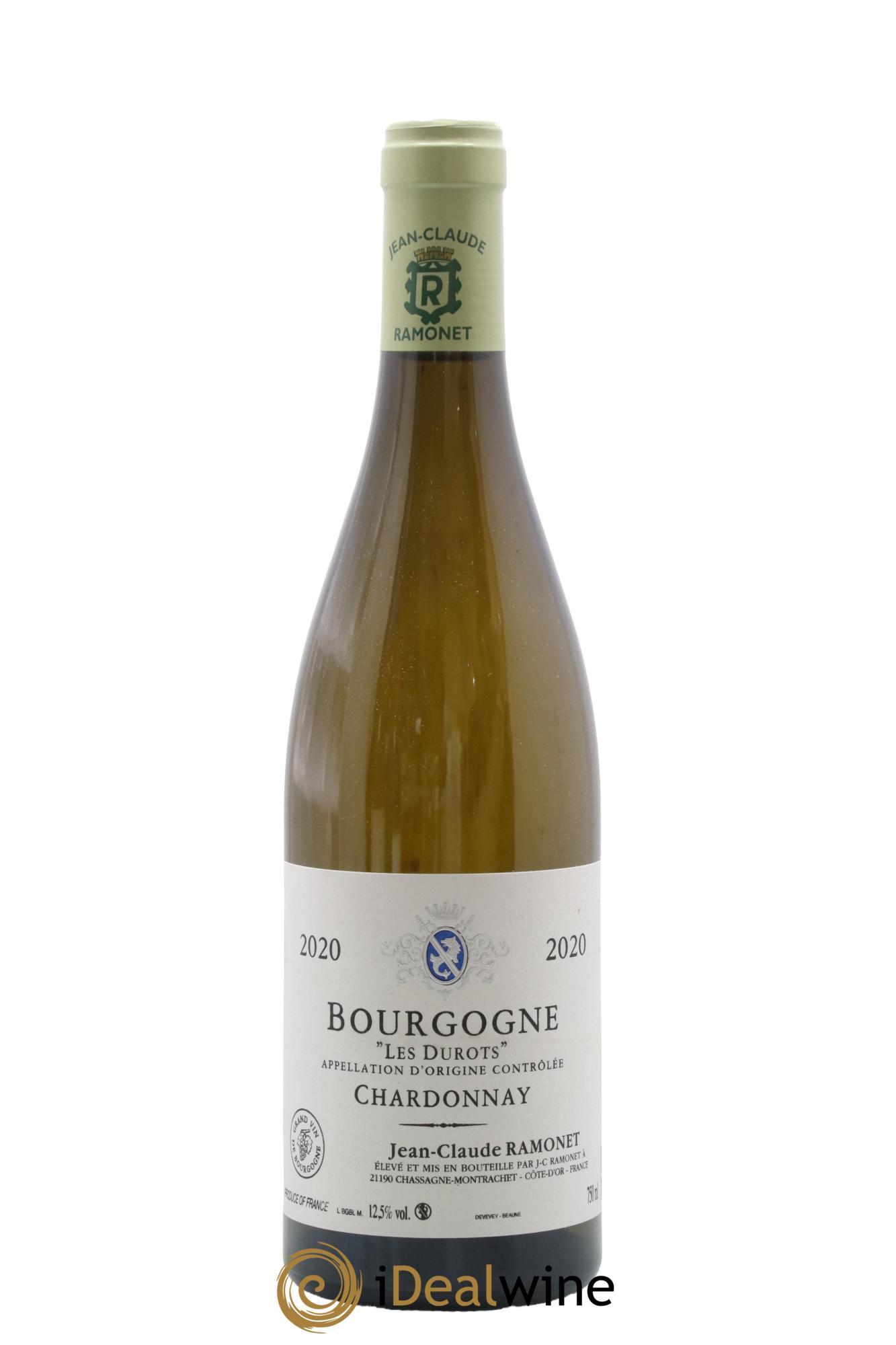 Bourgogne Les Durots Ramonet 2020 - Lot de 1 bouteille - 0
