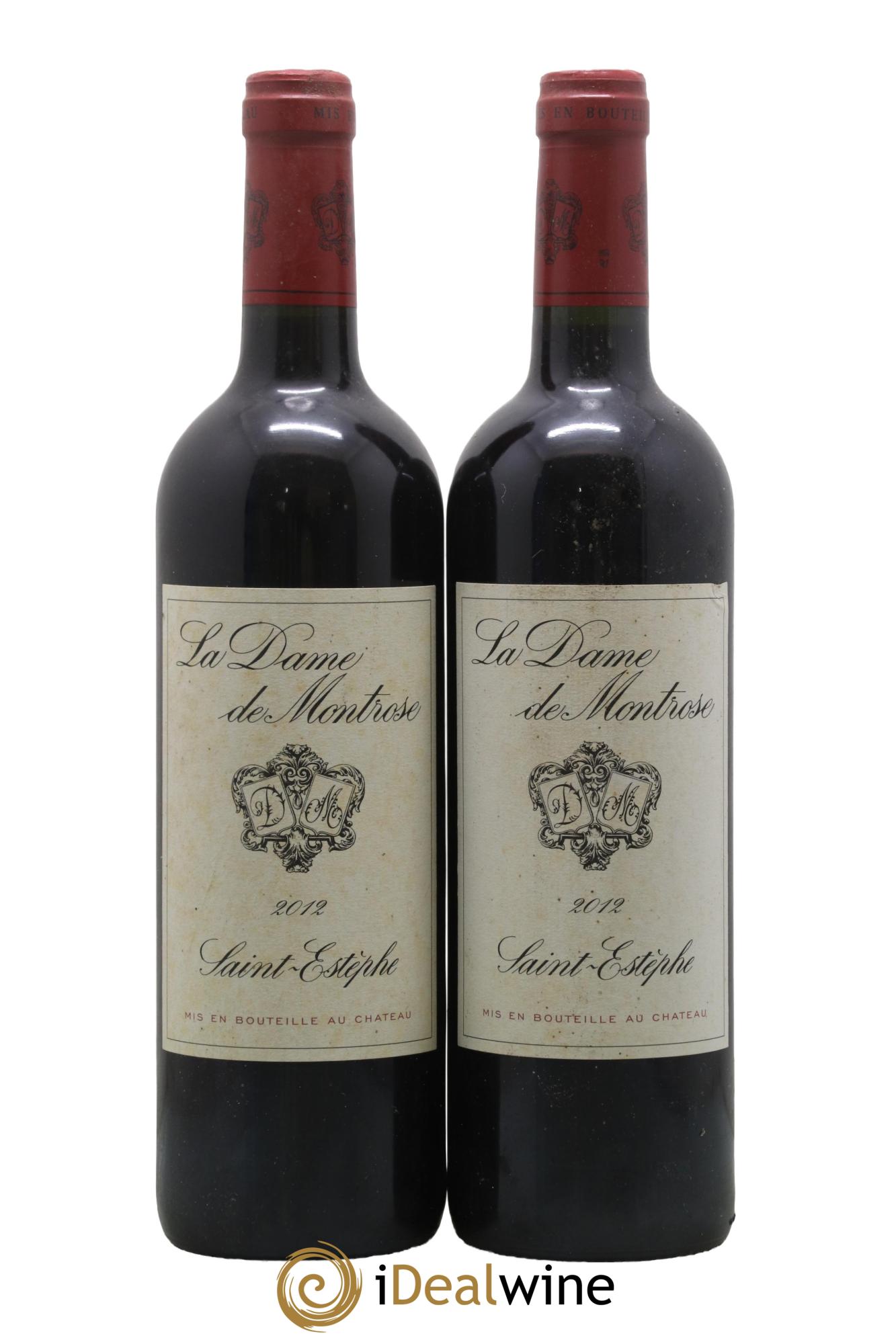 La Dame de Montrose Second Vin 2012 - Lot of 2 bottles - 0