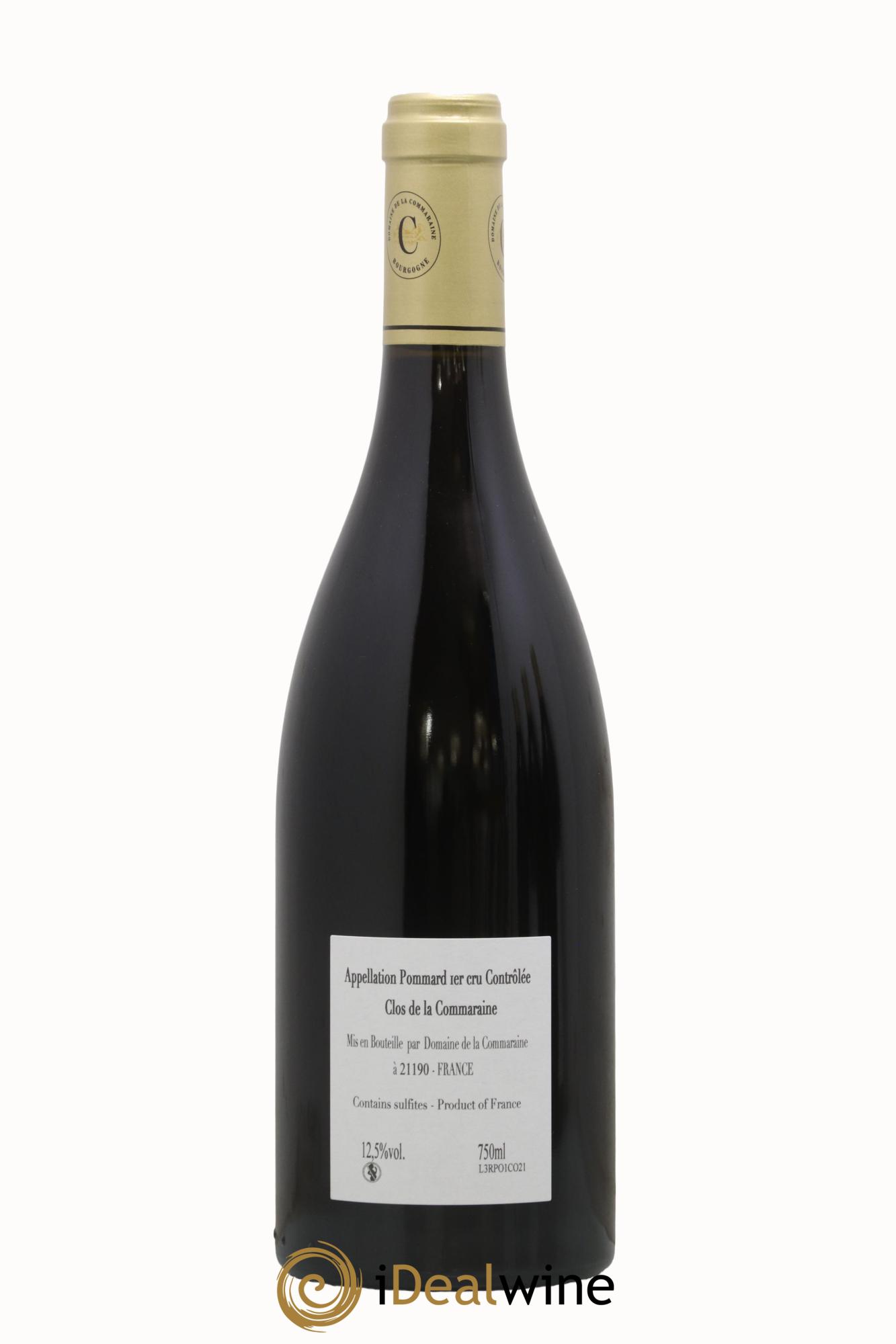 Pommard 1er Cru Clos de la Commaraine Domaine de la Commaraine 2021 - Lot of 1 bottle - 1