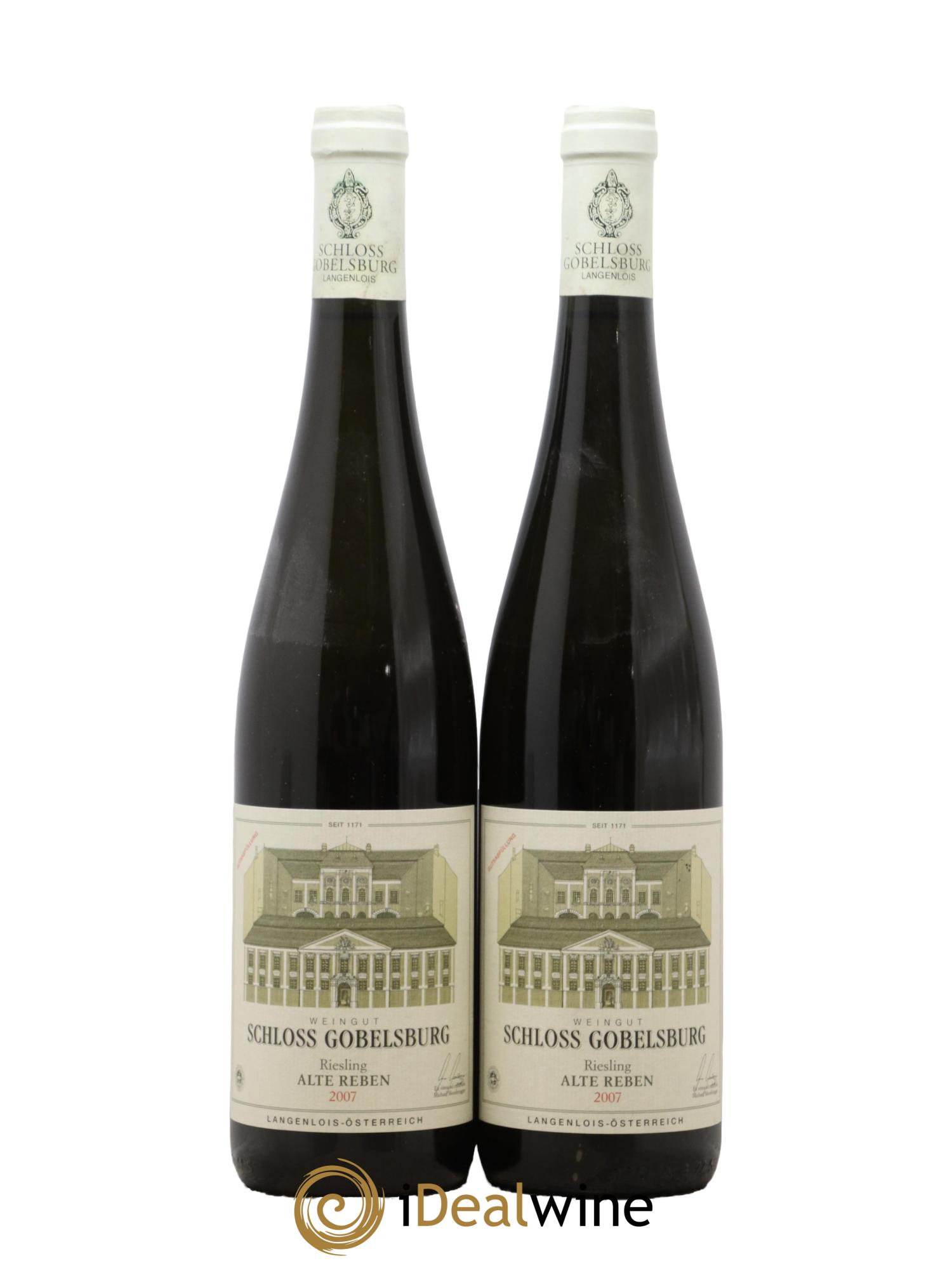 Autriche Riesling Vieilles Vignes Alte Reben Schloss Gobelsburg Kamptal Langenlois 2007 - Posten von 2 Flaschen - 0