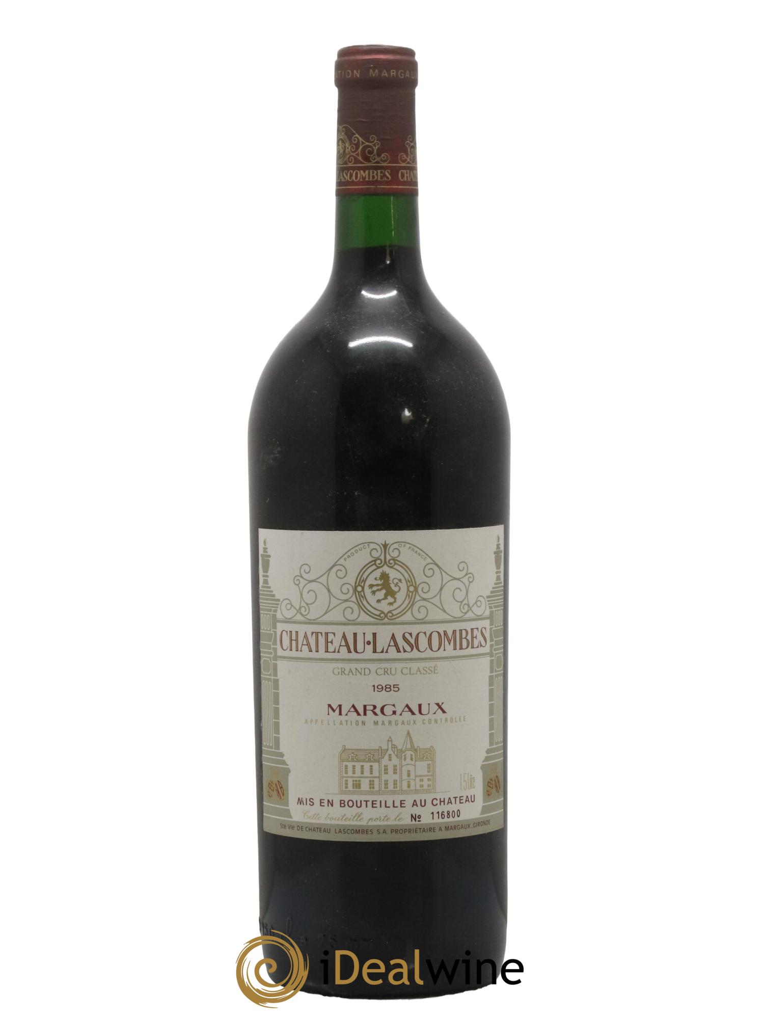 Château Lascombes 2ème Grand Cru Classé 1985 - Lot de 1 magnum - 0
