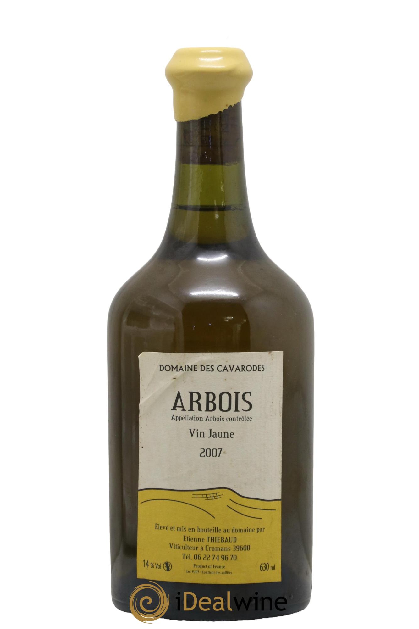 Arbois Vin Jaune Domaine des Cavarodes 2007 - Lotto di 1 clavelin - 0