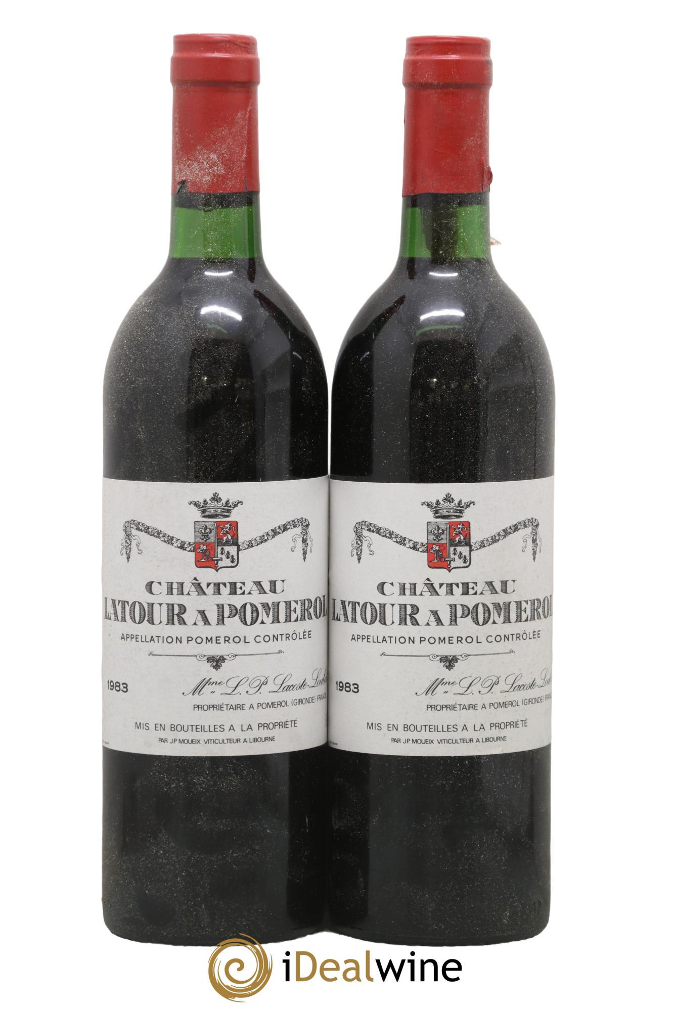 Château Latour à Pomerol 1983 - Lotto di 2 bottiglie - 0