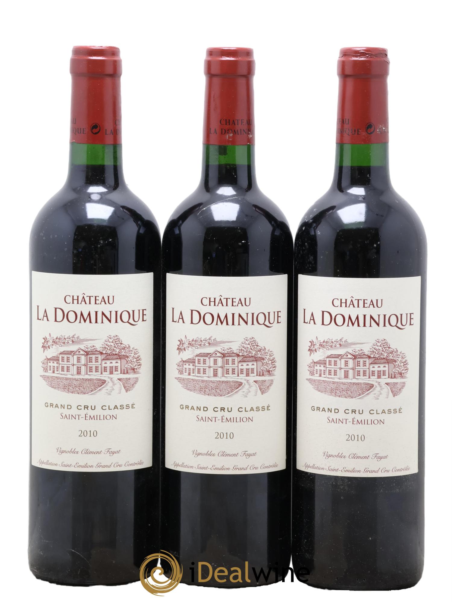 Château la Dominique Grand Cru Classé  2010 - Lotto di 12 bottiglie - 4