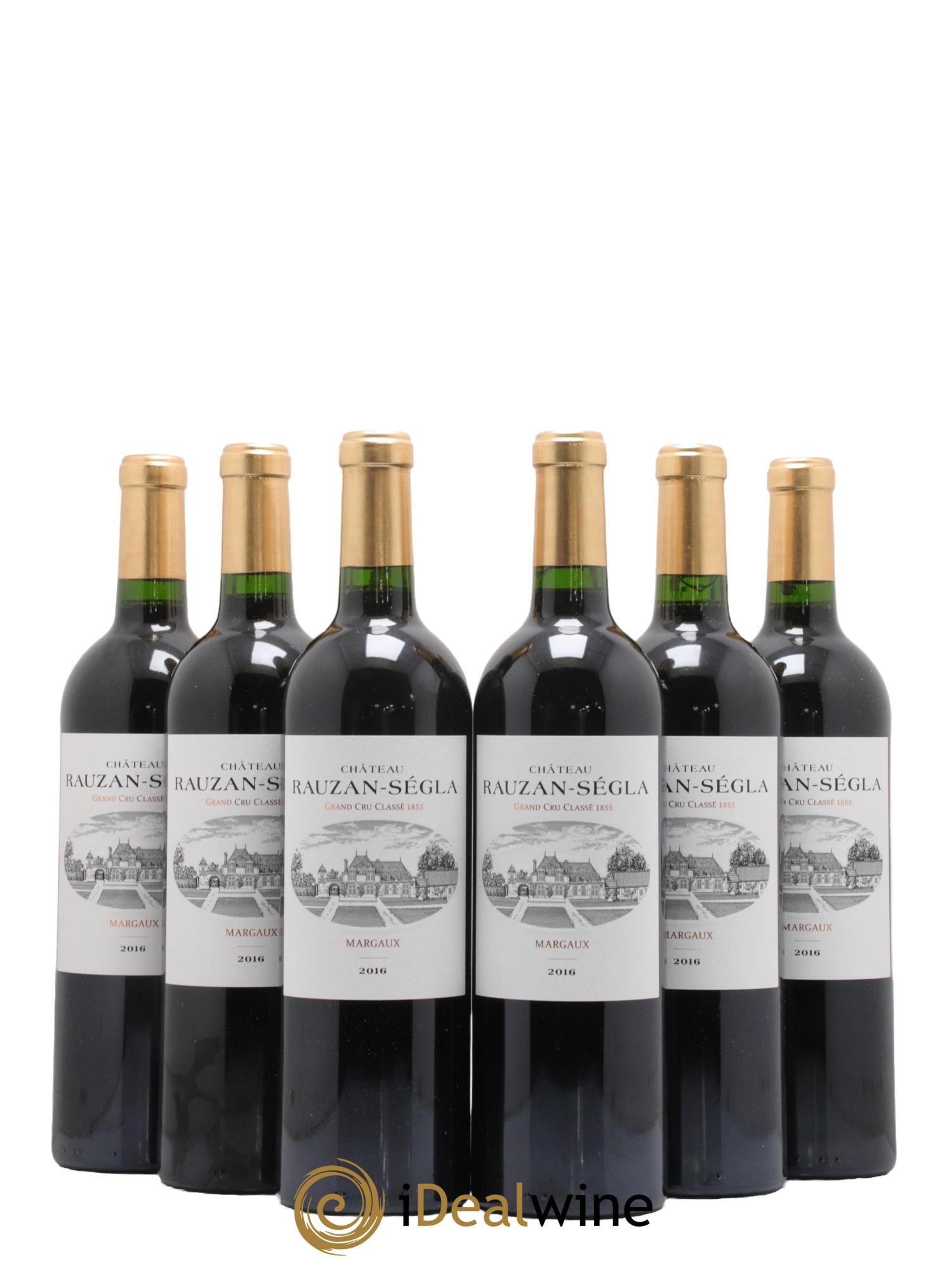 Château Rauzan Ségla Grand Cru Classé 2016 - Lot de 6 bouteilles - 0