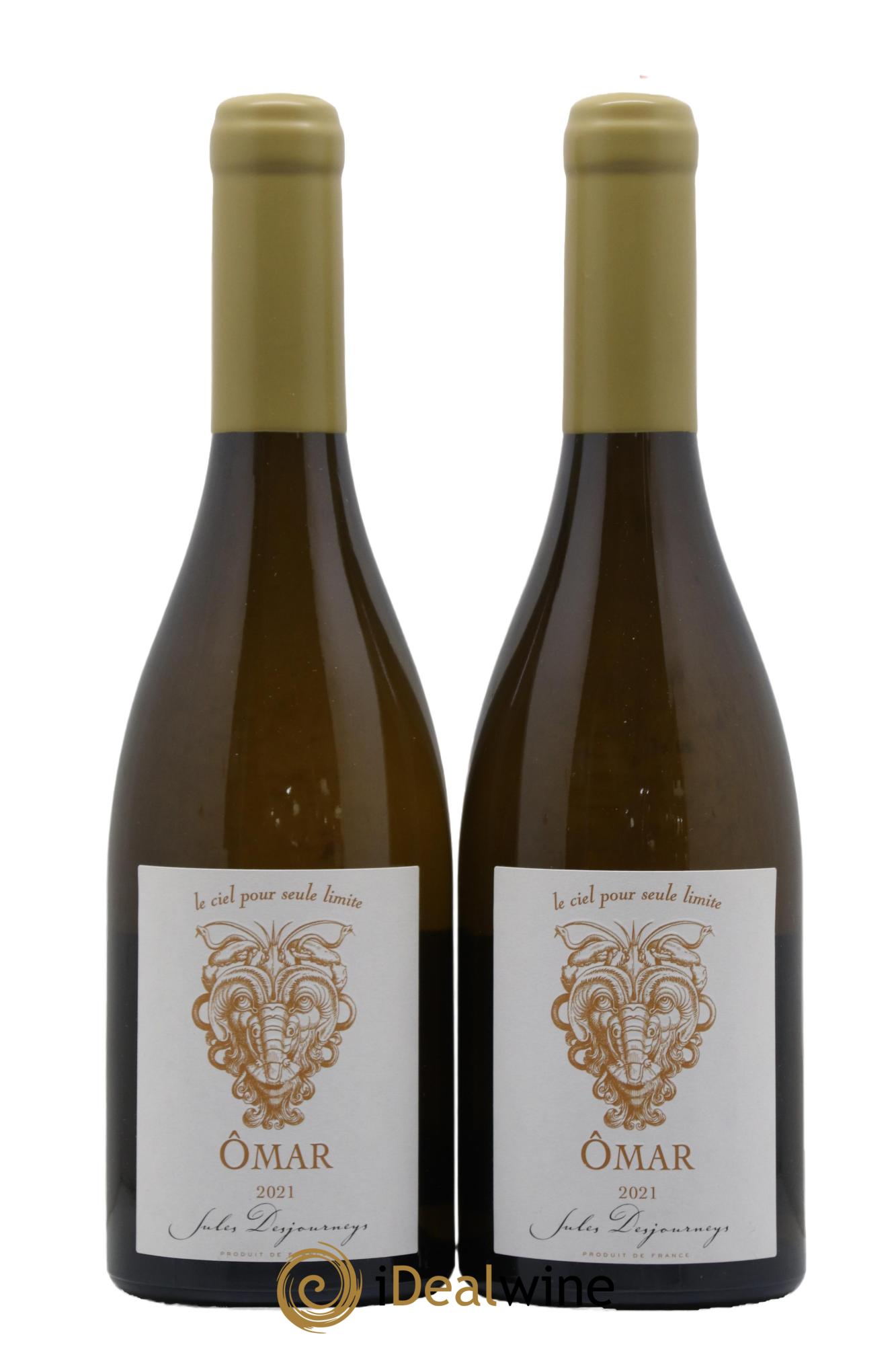 Vin de France Omar Jules Desjourneys 2021 - Lot de 2 bouteilles - 0