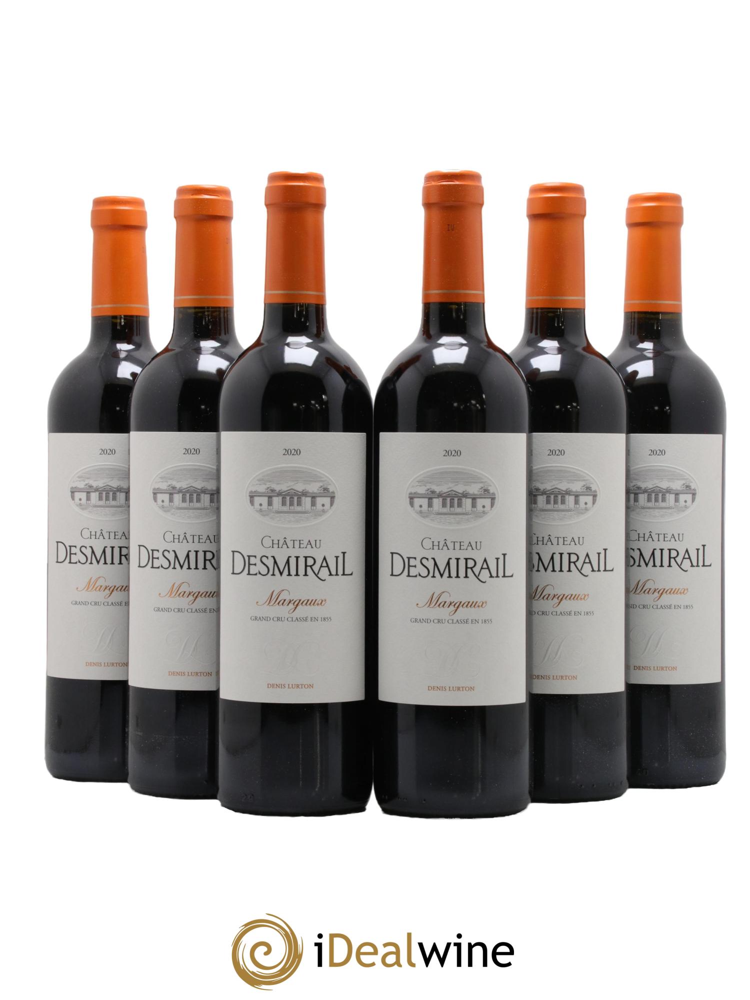 Château Desmirail 3ème Grand Cru Classé 2020 - Lot de 6 bouteilles - 0