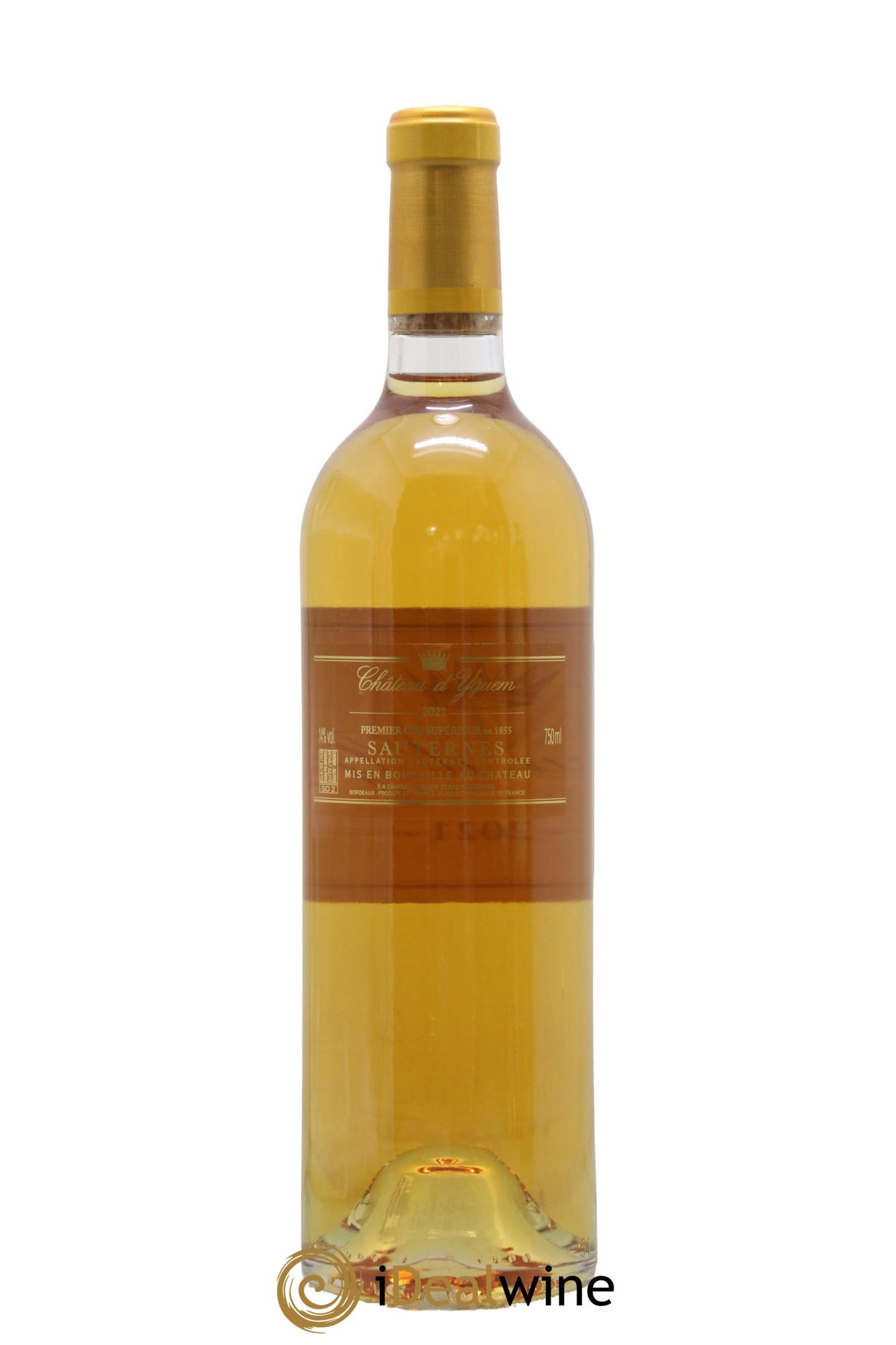 Château d' Yquem 1er Cru Classé Supérieur 2021 - Posten von 1 Flasche - 1