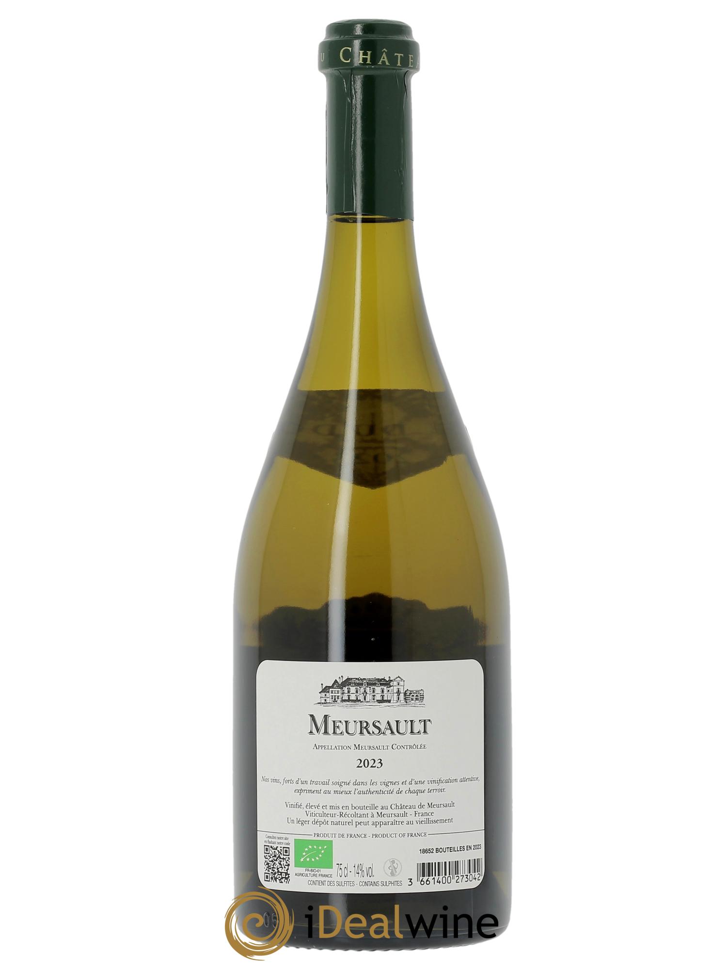 Meursault du château Château de Meursault 2023 - Lotto di 1 bottiglia - 1