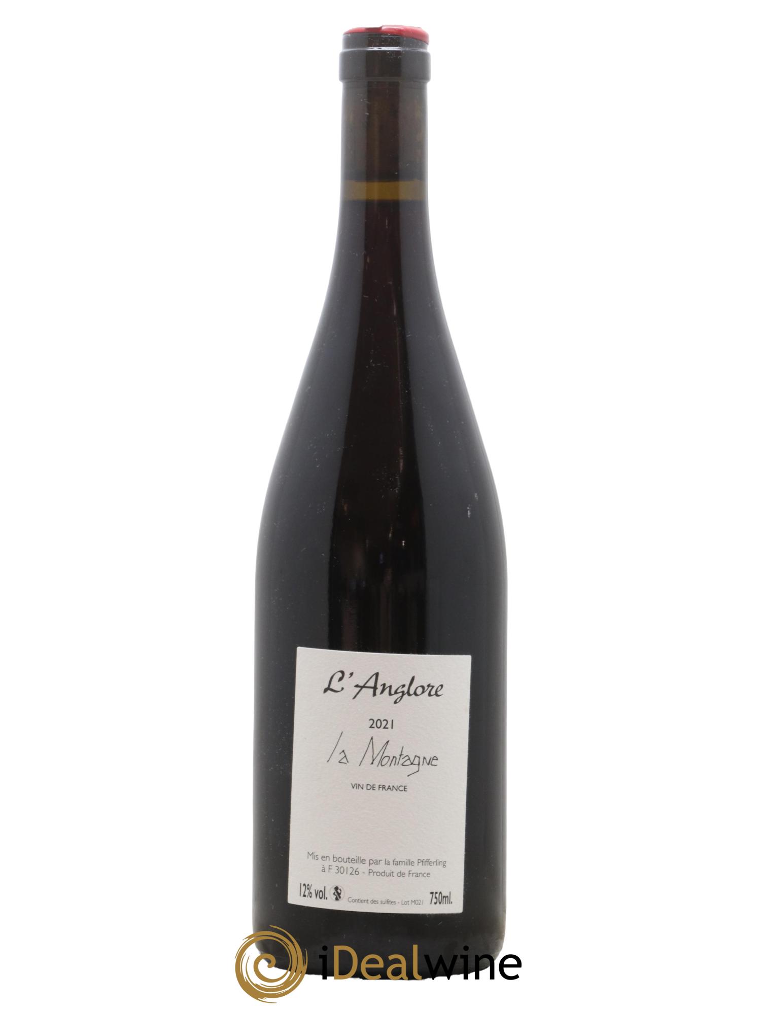 Vin de France La Montagne Domaine L'Anglore 2021 - Lot de 1 bouteille - 1
