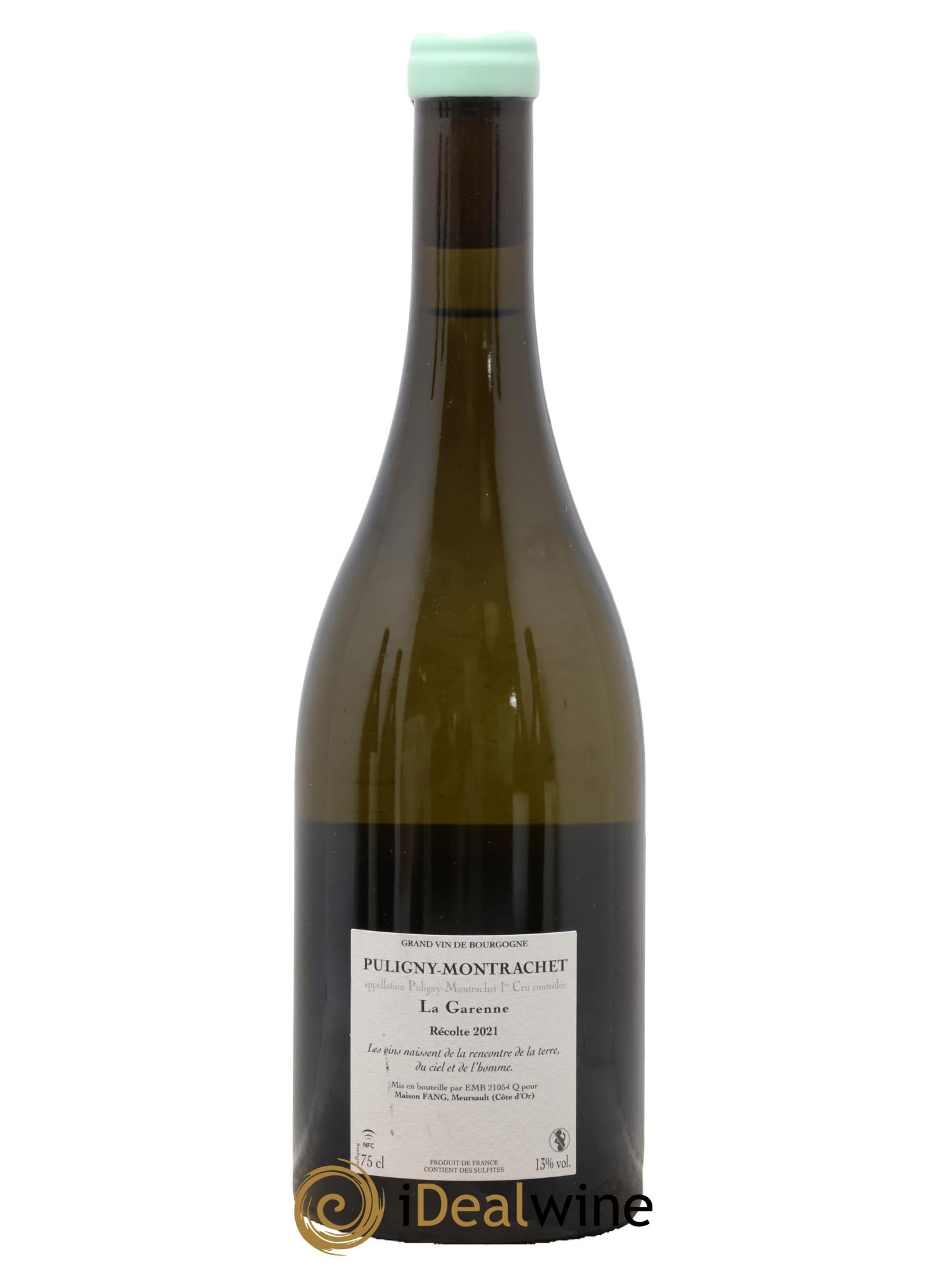 Puligny-Montrachet 1er Cru La Garenne Maison Fang 2021 - Lot of 1 bottle - 1