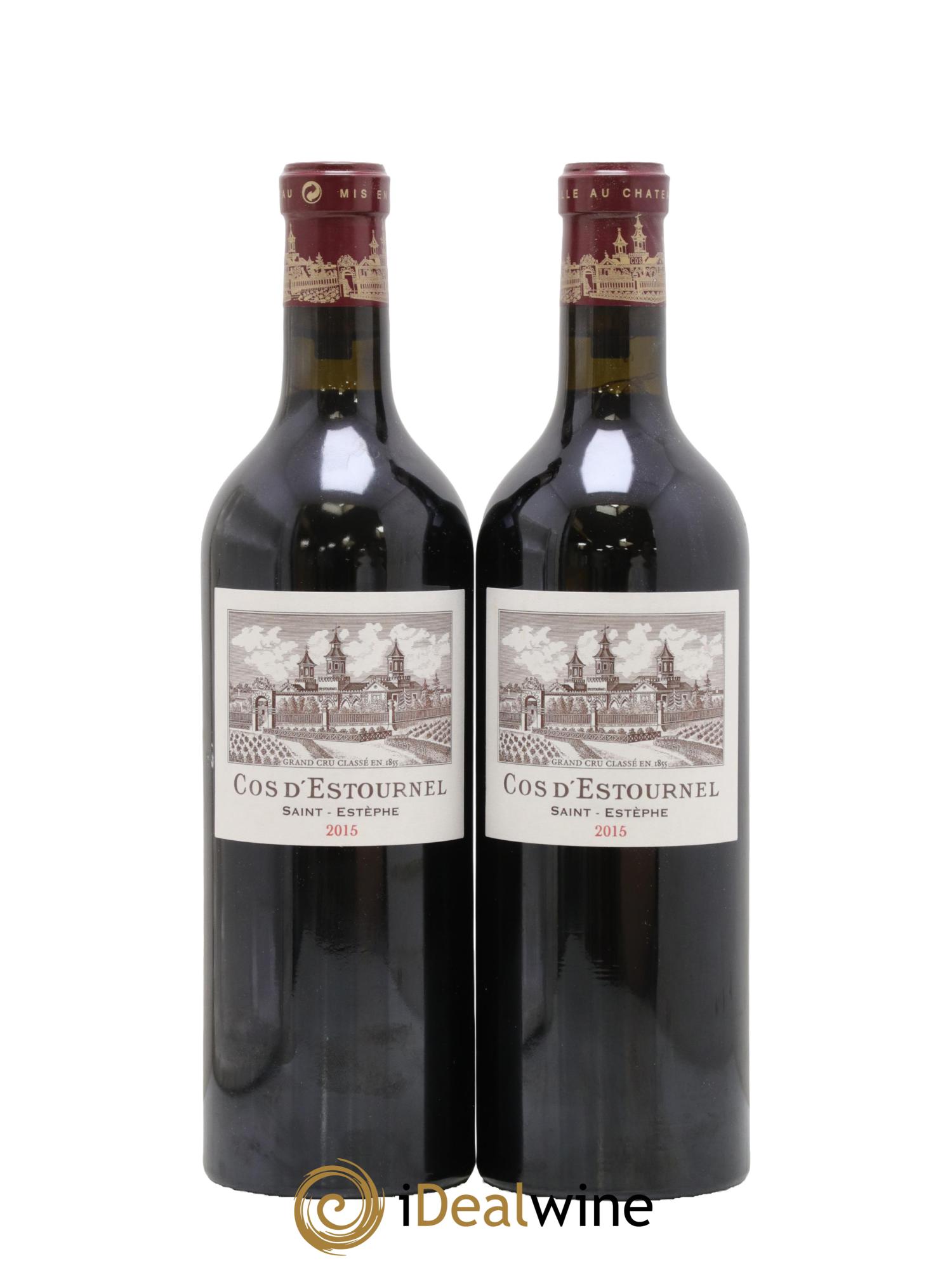 Cos d'Estournel 2ème Grand Cru Classé 2015 - Lotto di 2 bottiglie - 0
