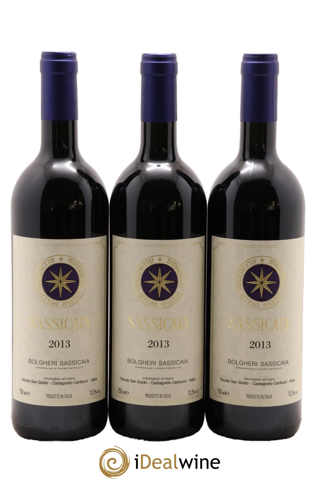 Bolgheri DOC Sassicaia Tenuta San Guido 2013 - Lot de 12 bouteilles - 7