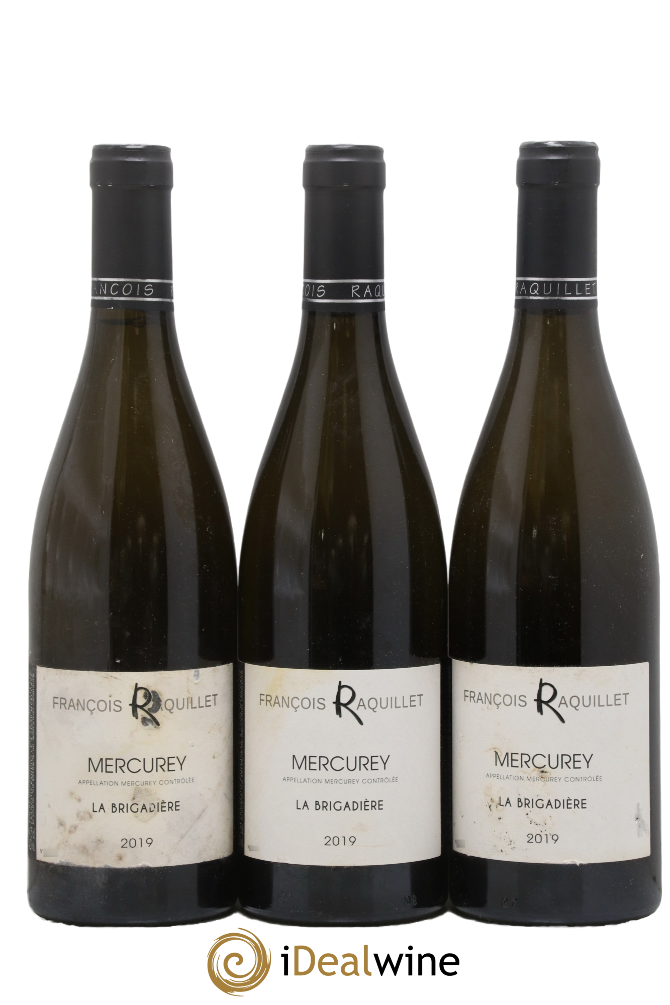 Mercurey La Brigadière François Raquillet 2019 - Lot de 3 bouteilles - 0
