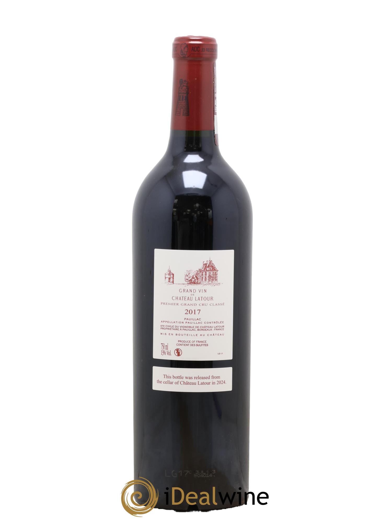 Château Latour 1er Grand Cru Classé 2017 - Lot of 1 bottle - 2