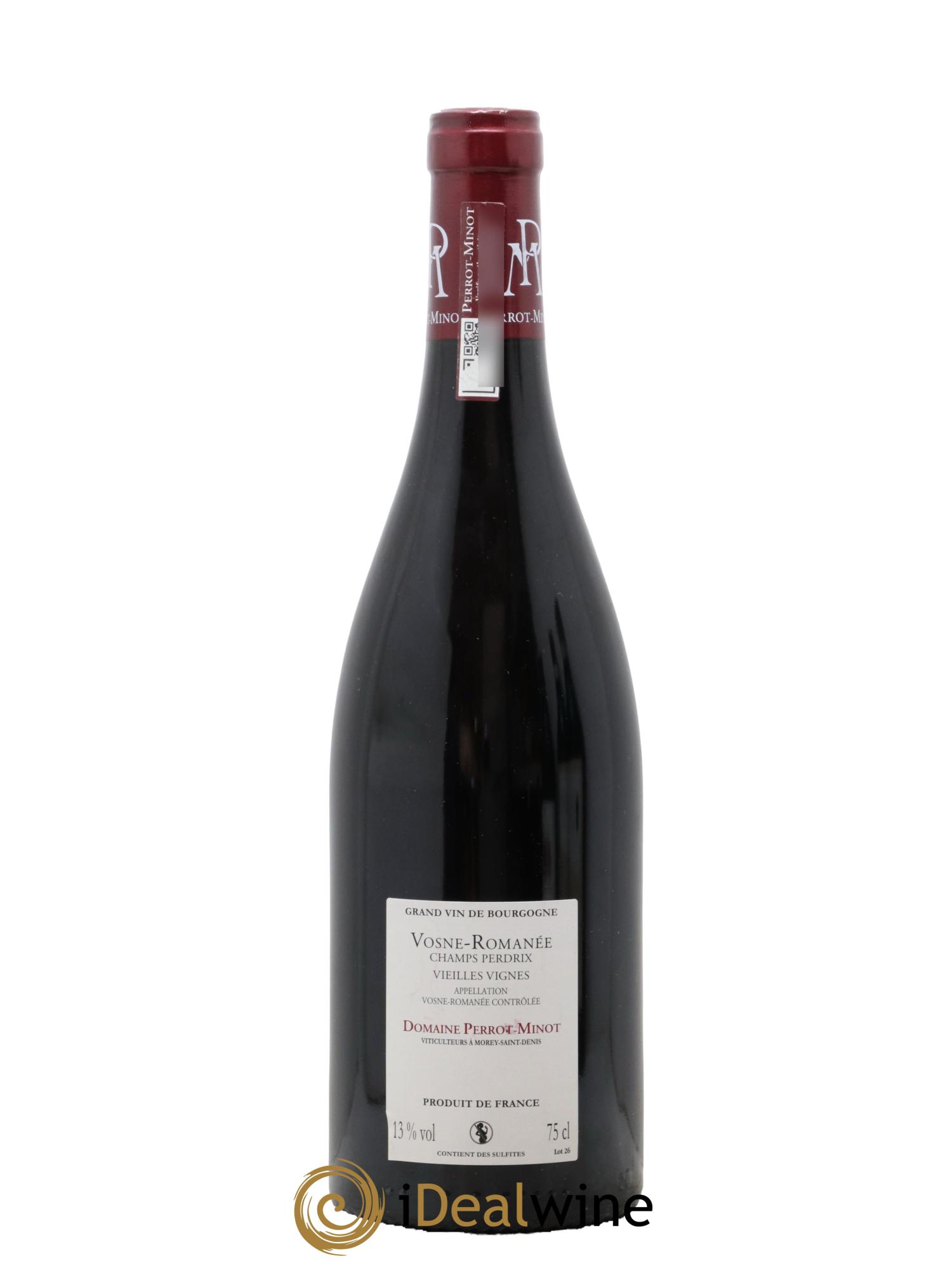 Vosne-Romanée Champs Perdrix Vieilles Vignes Perrot-Minot 2015 - Lotto di 1 bottiglia - 1
