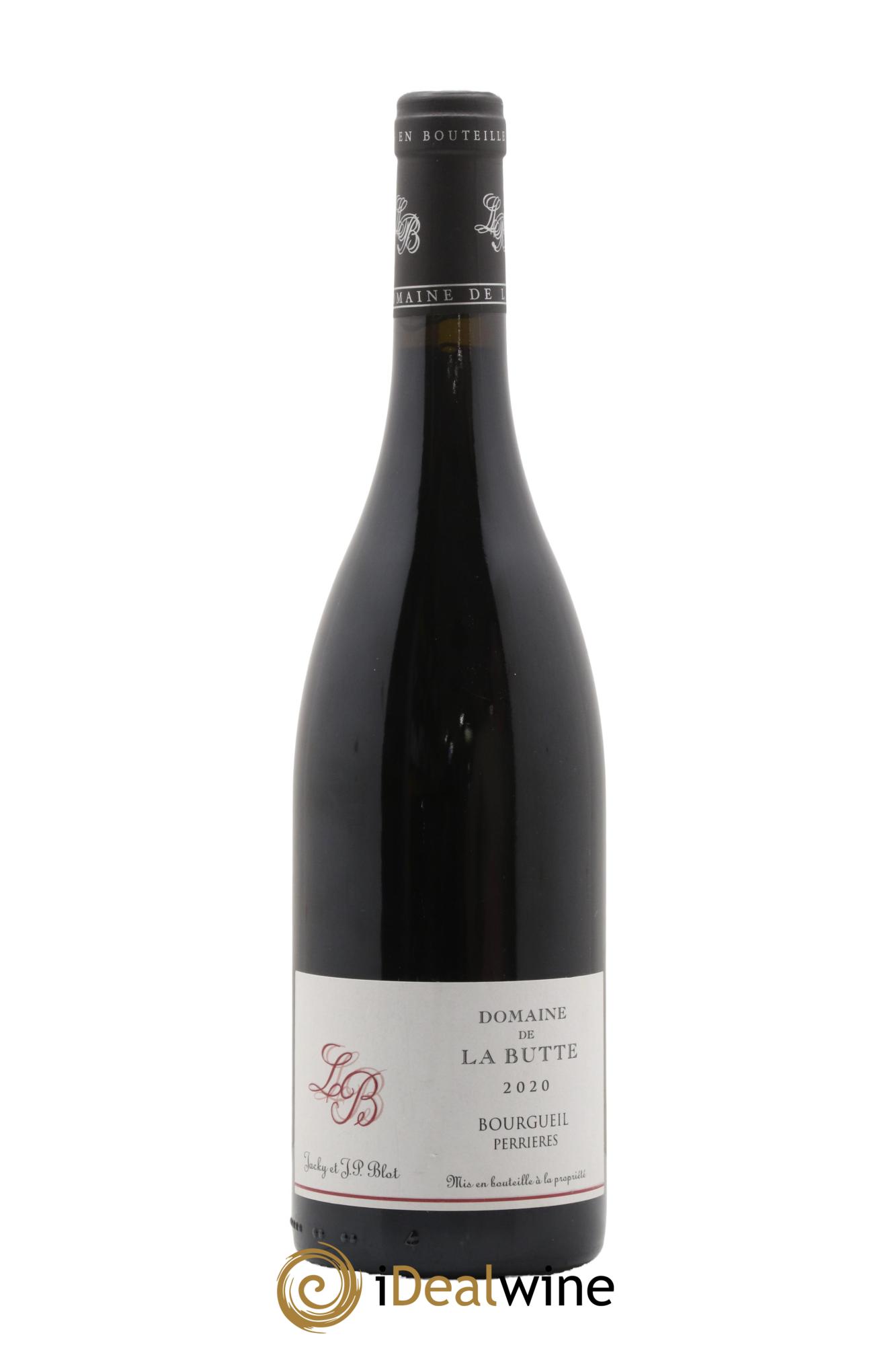 Bourgueil Perrières Domaine de La Butte - Jacky Blot 2020 - Lot de 1 bouteille - 0
