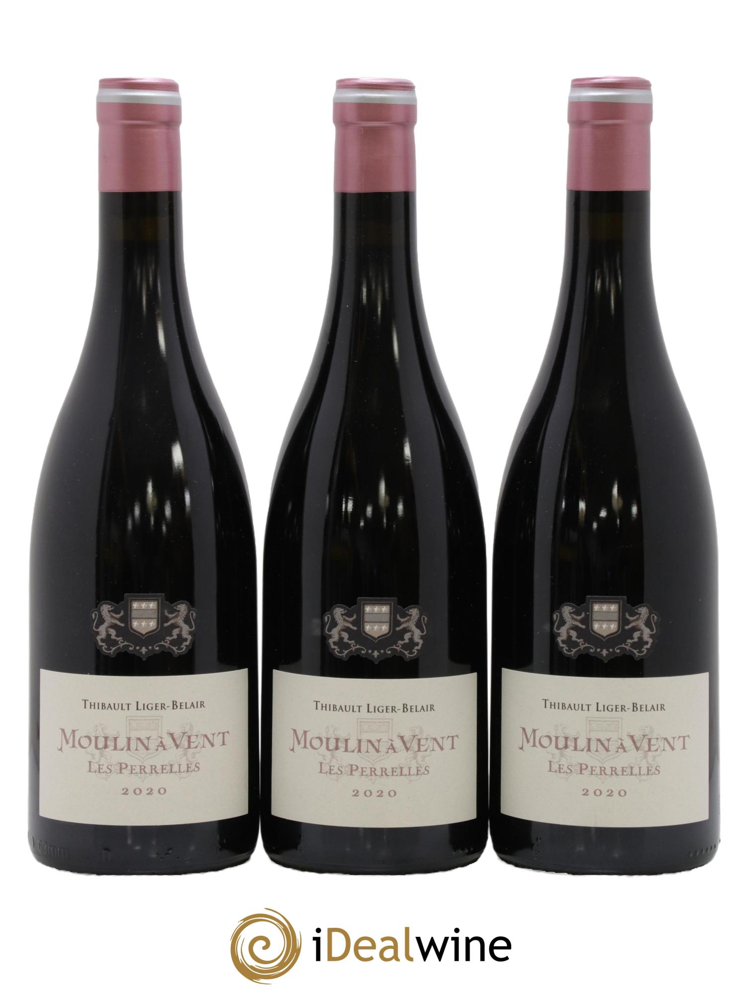 Moulin-à-Vent Les Perelles Thibault Liger-Belair 2020 - Lot de 3 bouteilles - 0