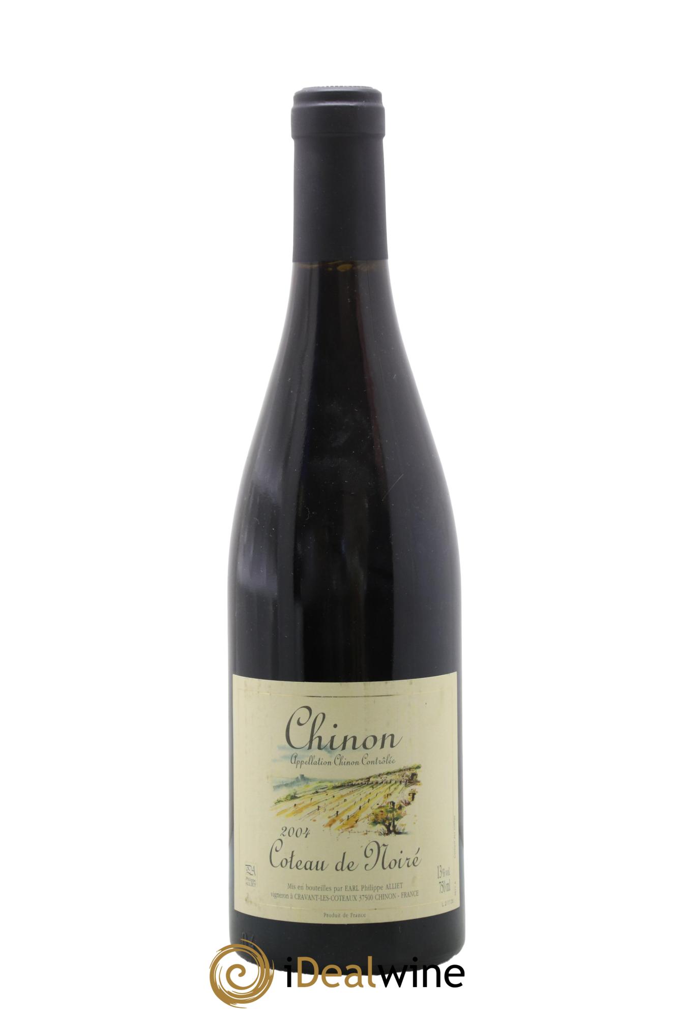 Chinon Coteau de Noiré Philippe Alliet 2004 - Lot de 1 bouteille - 0