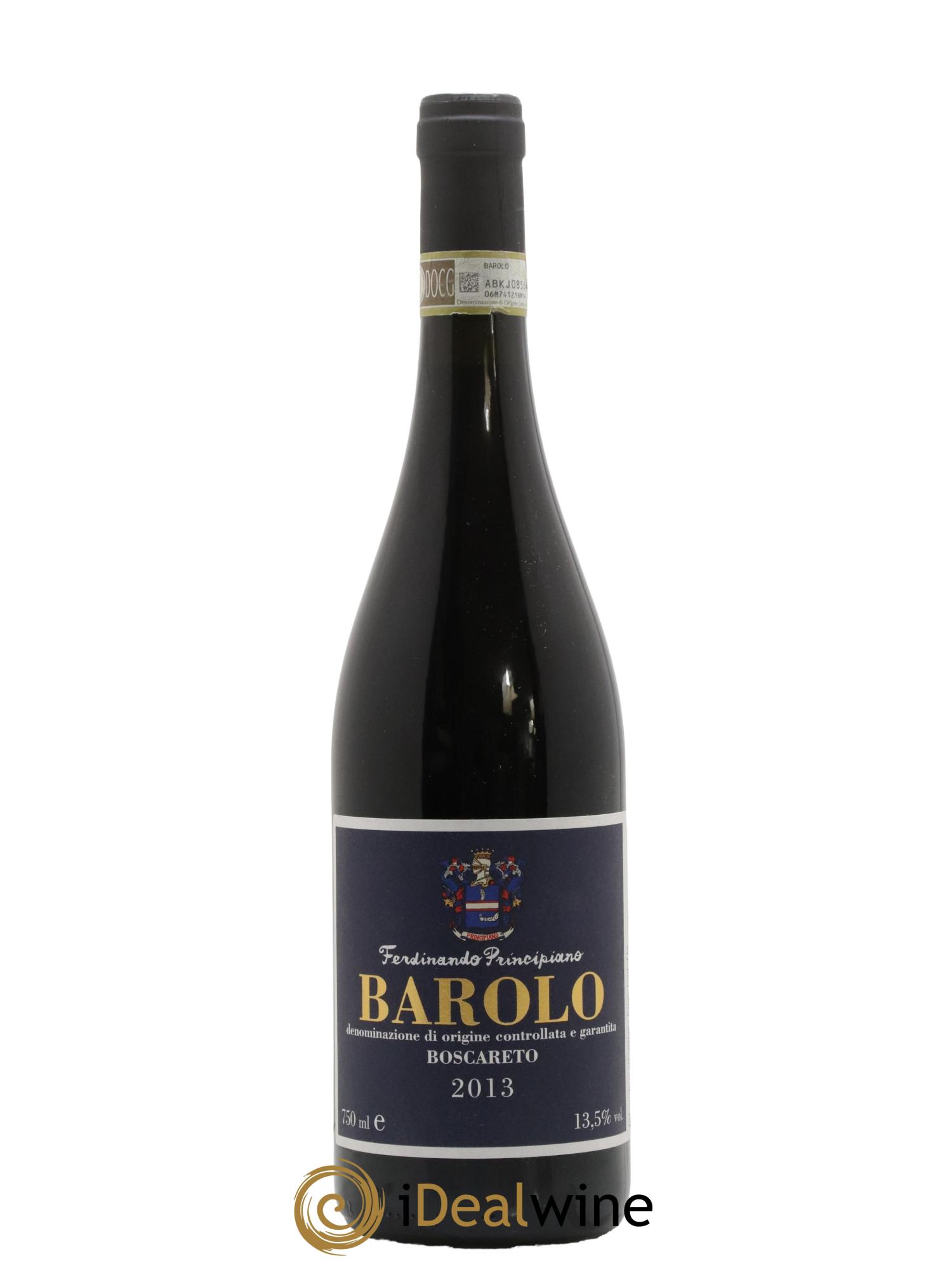 Barolo Boscareto Ferdinando Principiano 2013 - Lot de 1 bouteille - 0