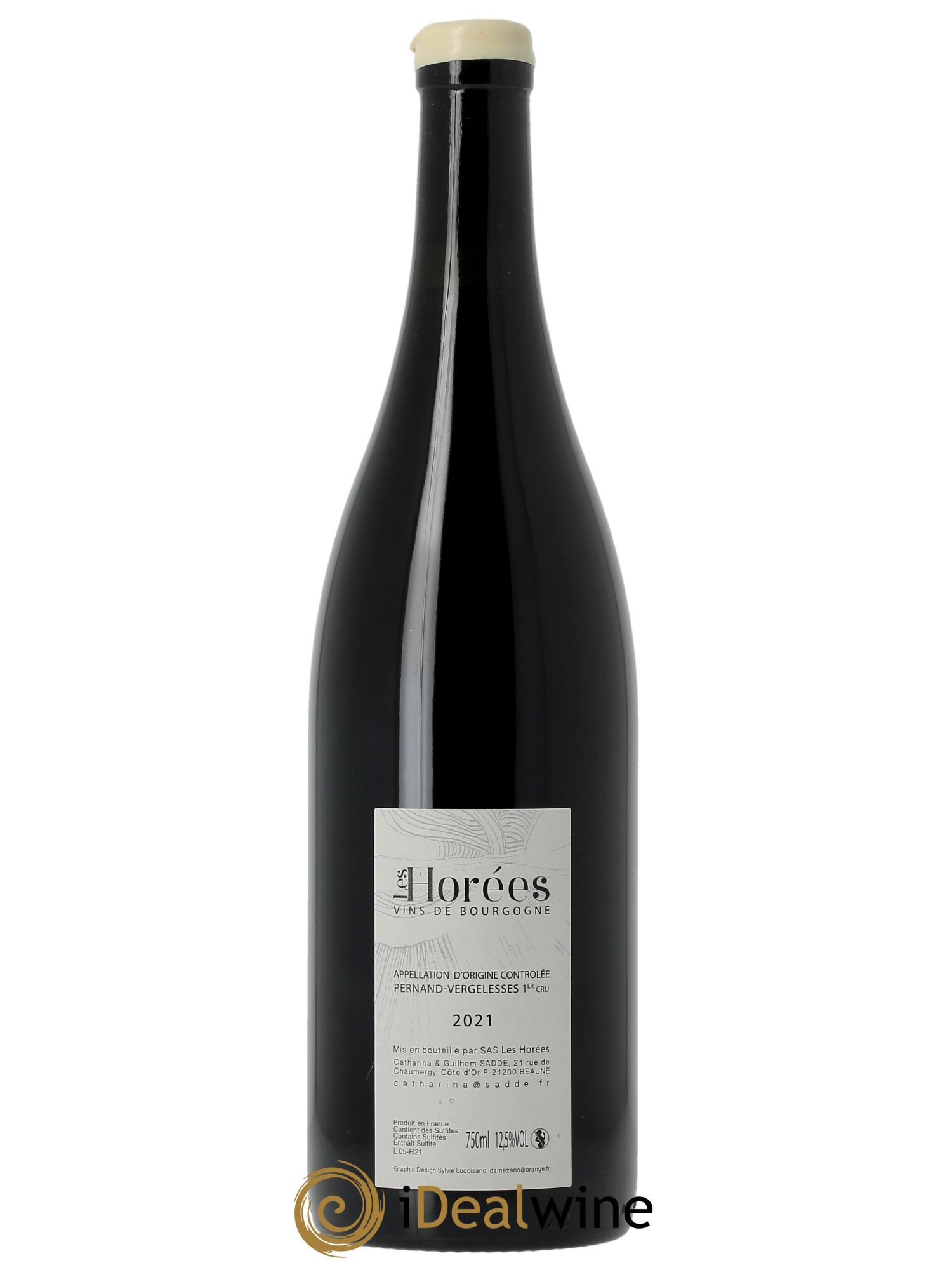 Pernand-Vergelesses 1er Cru Les Fichots Les Horées   2021 - Lot de 1 bouteille - 1