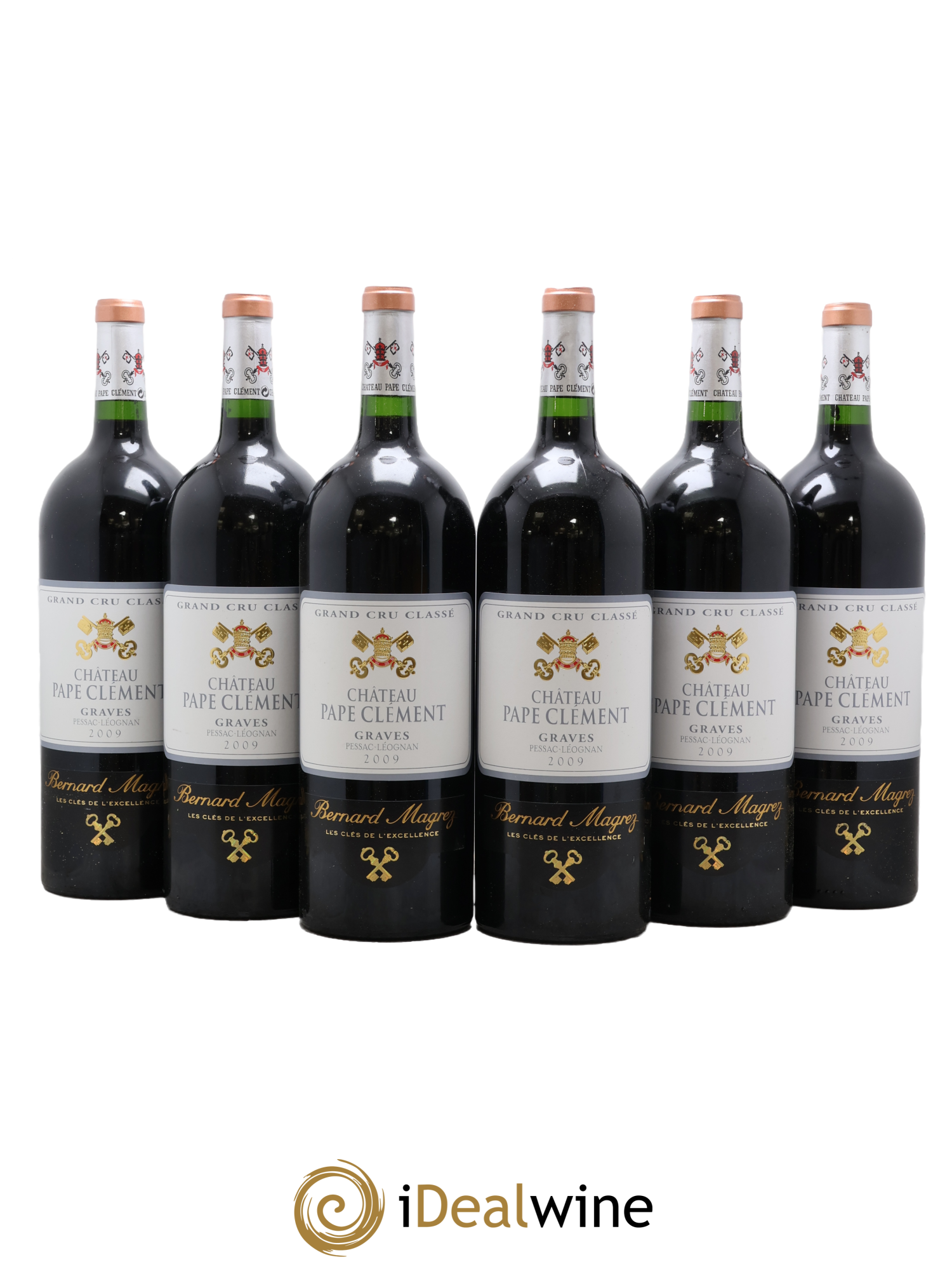 Château Pape Clément Cru Classé de Graves 2009 - Lot de 6 magnums - 0