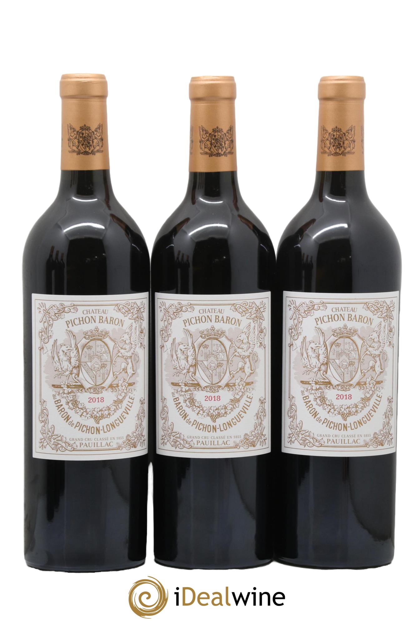 Pichon Longueville Baron 2ème Grand Cru Classé 2018 - Lot de 6 bouteilles - 2
