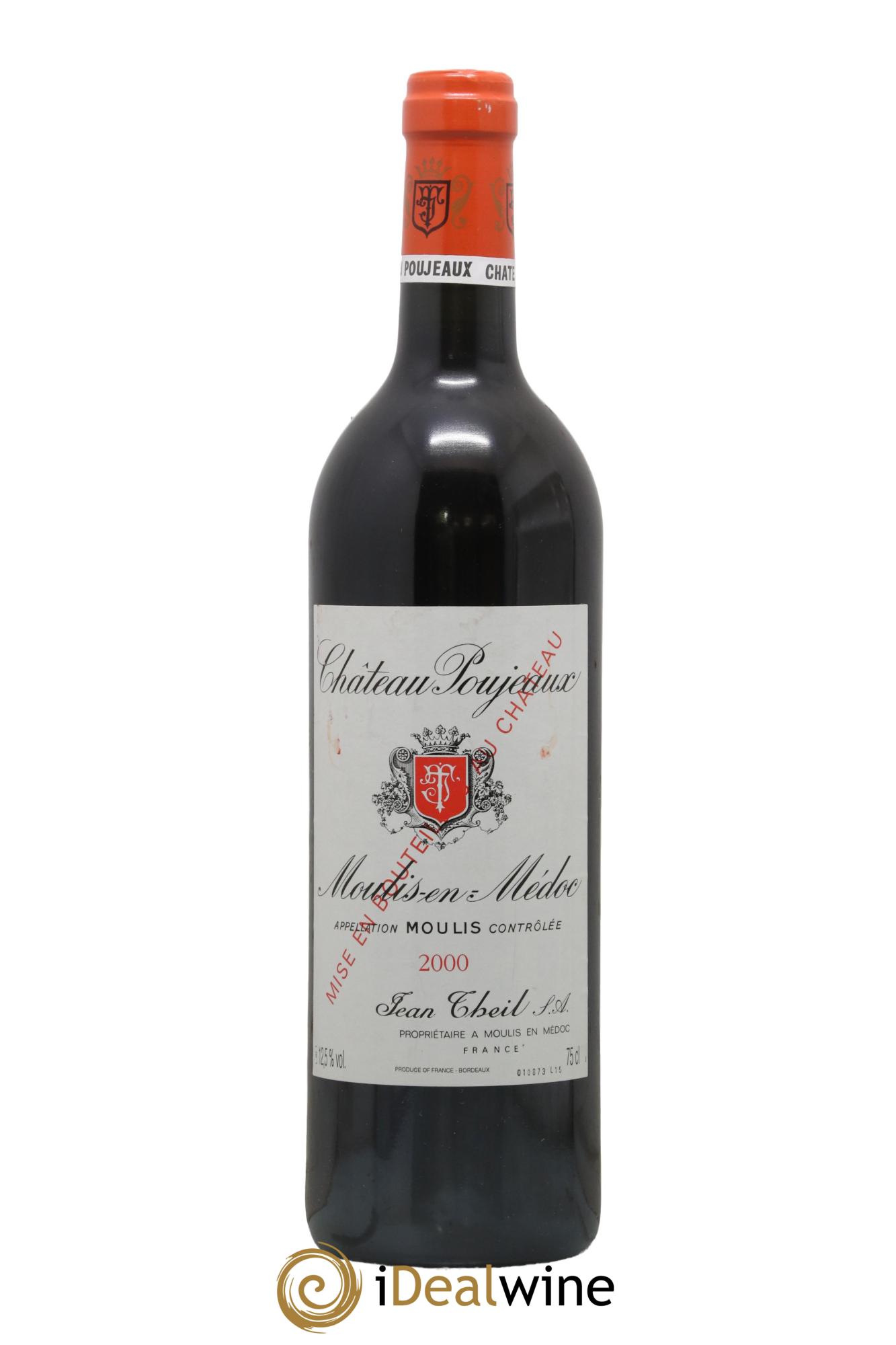 Château Poujeaux 2000 - Lot of 1 bottle - 0