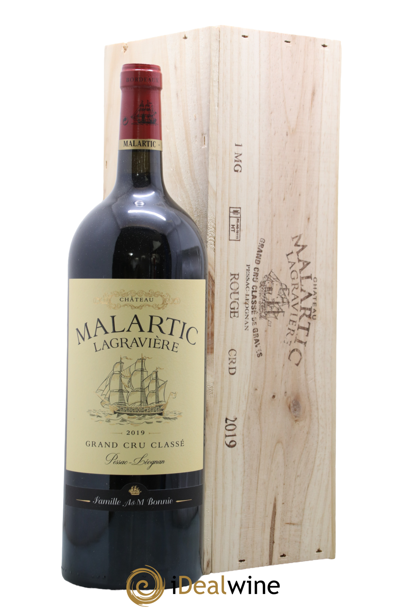 Château Malartic-Lagravière Cru Classé de Graves 2019 - Lot of 1 magnum - 0