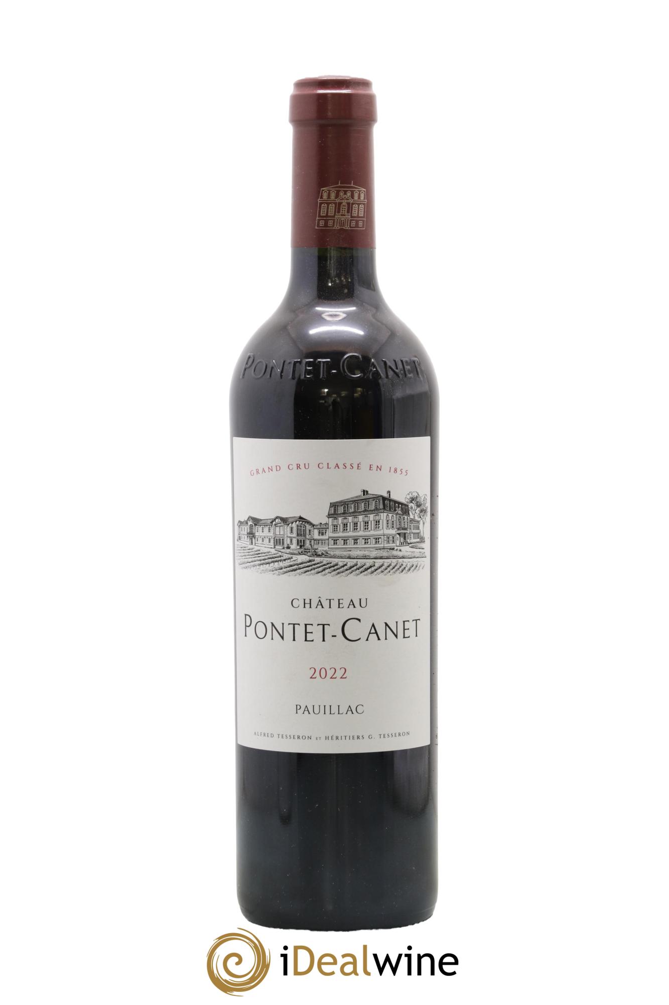 Château Pontet Canet 5ème Grand Cru Classé 2022 - Lot de 1 bouteille - 0