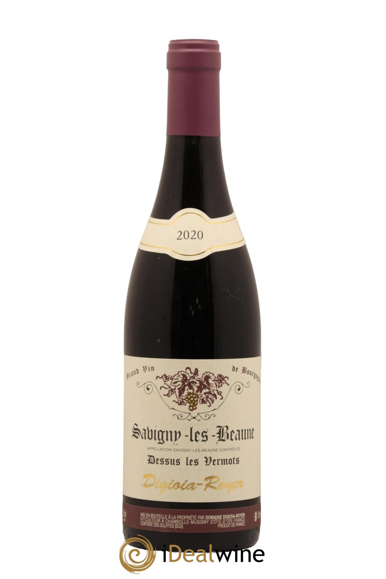 Savigny-lès-Beaune Dessus Vermots Domaine Digioia Royer 2020 - Lot de 1 bouteille - 0