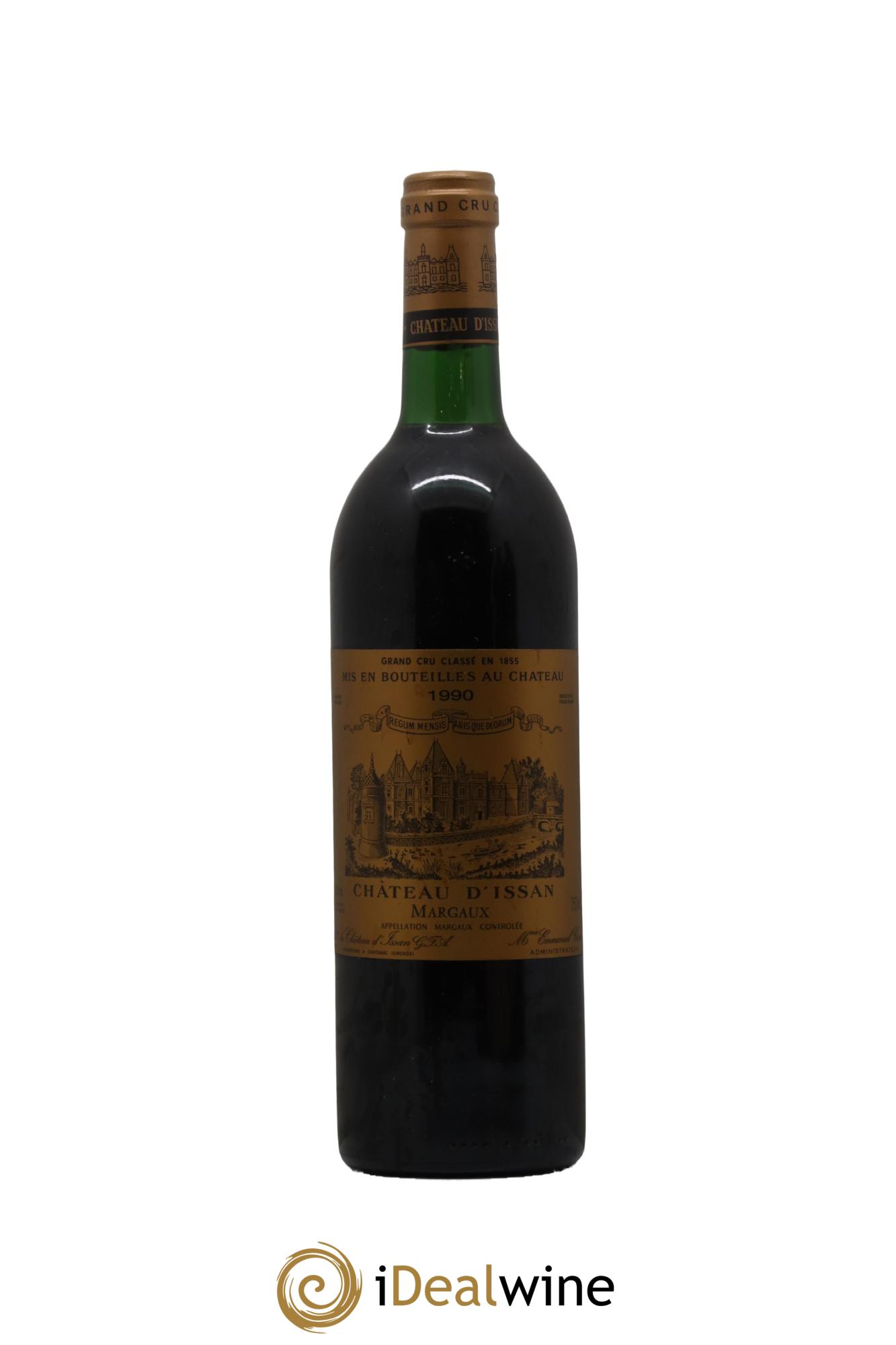 Château d'Issan 3ème Grand Cru Classé 1990 - Lot de 1 bouteille - 0