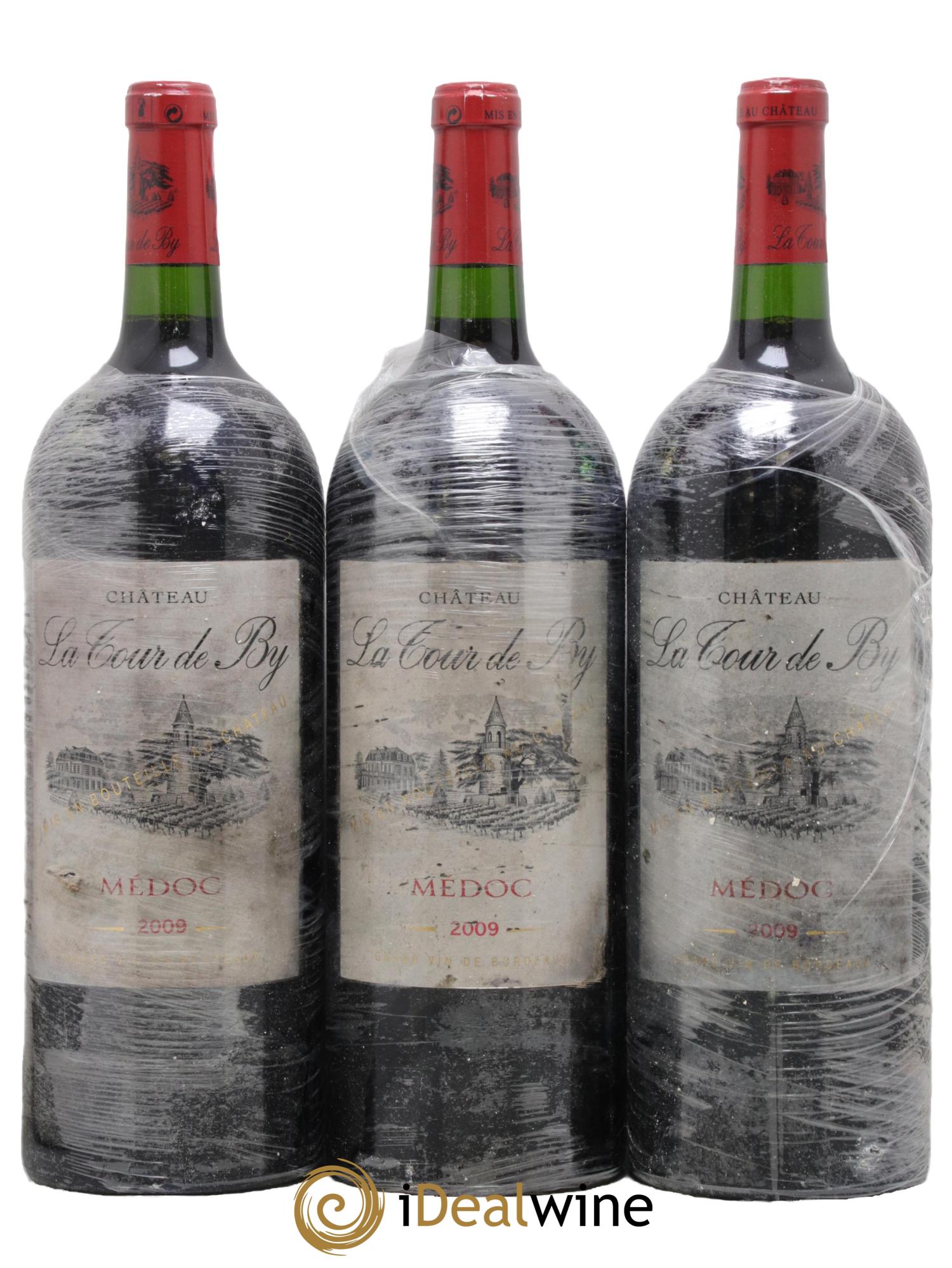 Château La Tour de By Cru Bourgeois 2009 - Lot de 3 magnums - 0