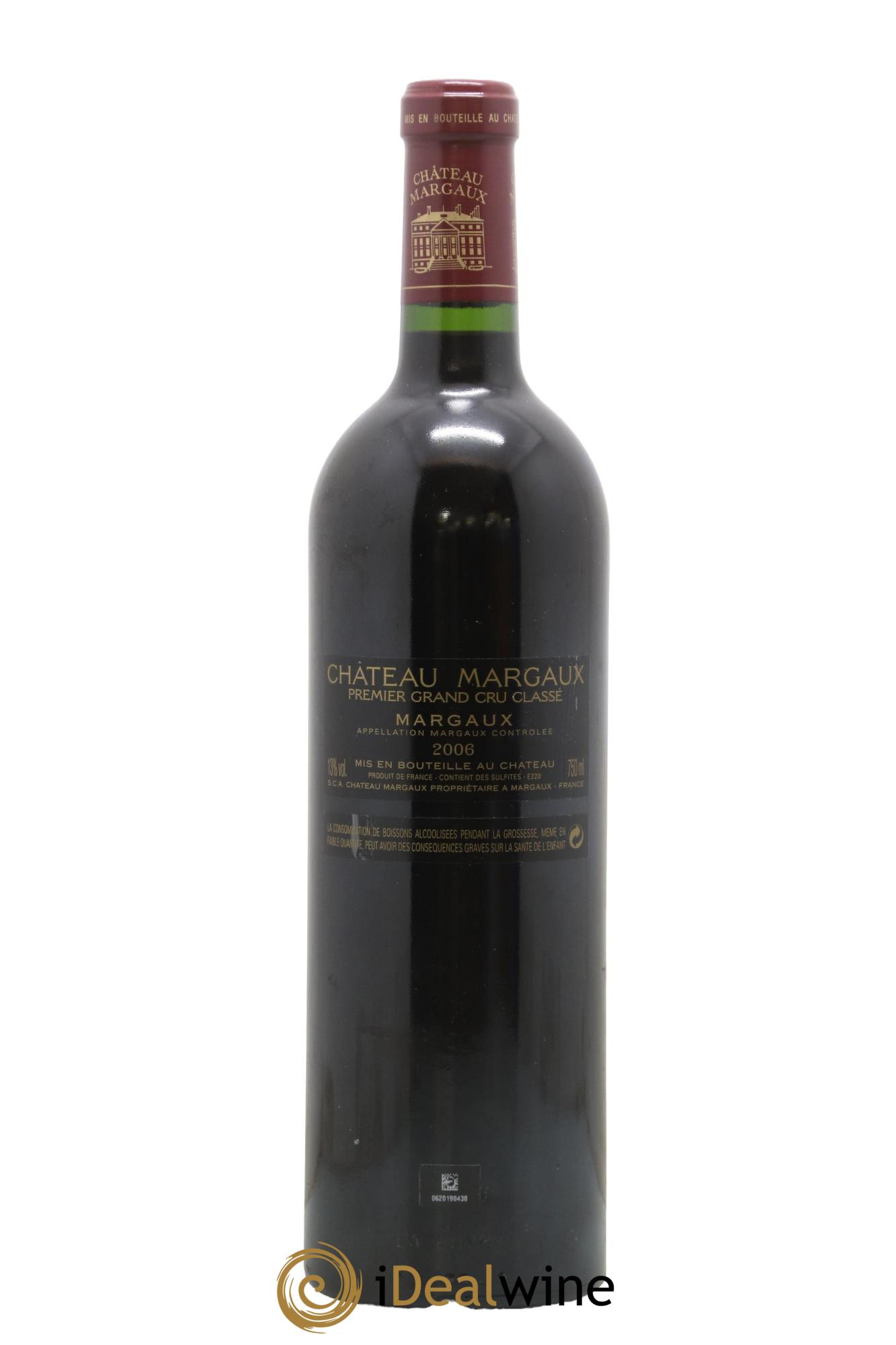 Château Margaux 1er Grand Cru Classé 2006 - Lot of 1 bottle - 1