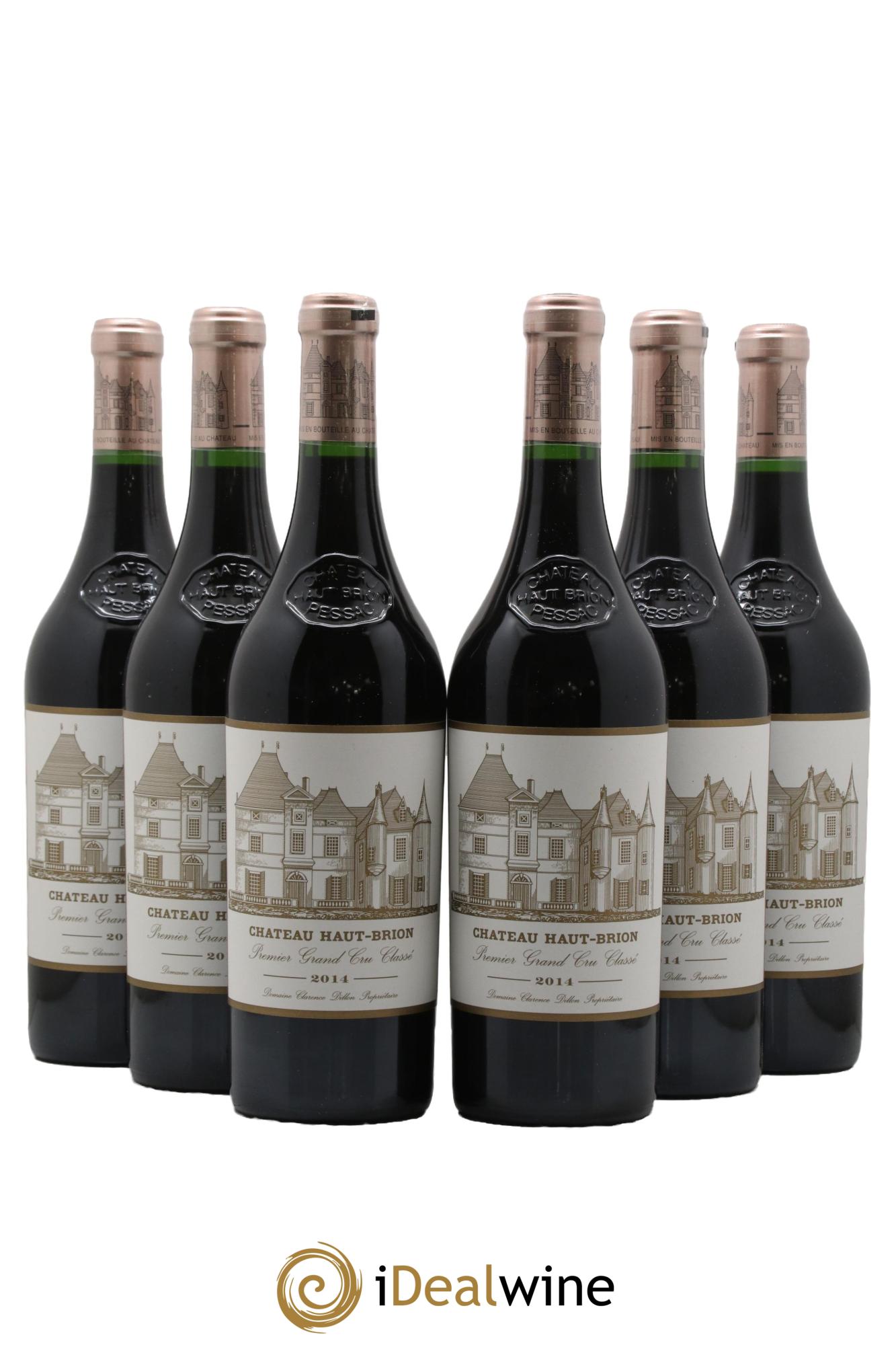 Château Haut Brion 1er Grand Cru Classé 2014 - Lotto di 6 bottiglie - 0
