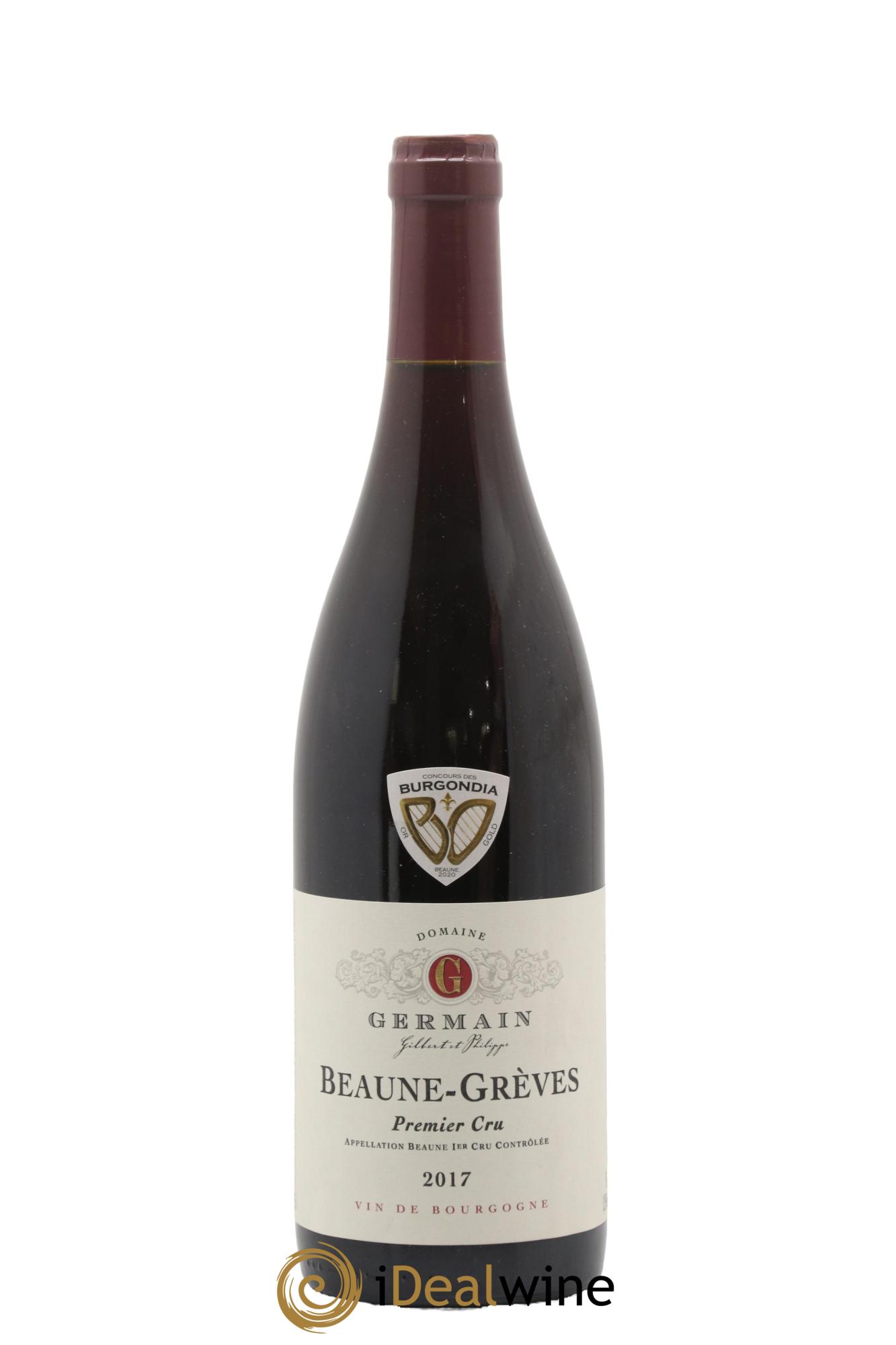 Beaune 1er Cru Grèves Philippe Germain 2017 - Lot de 1 bouteille - 0