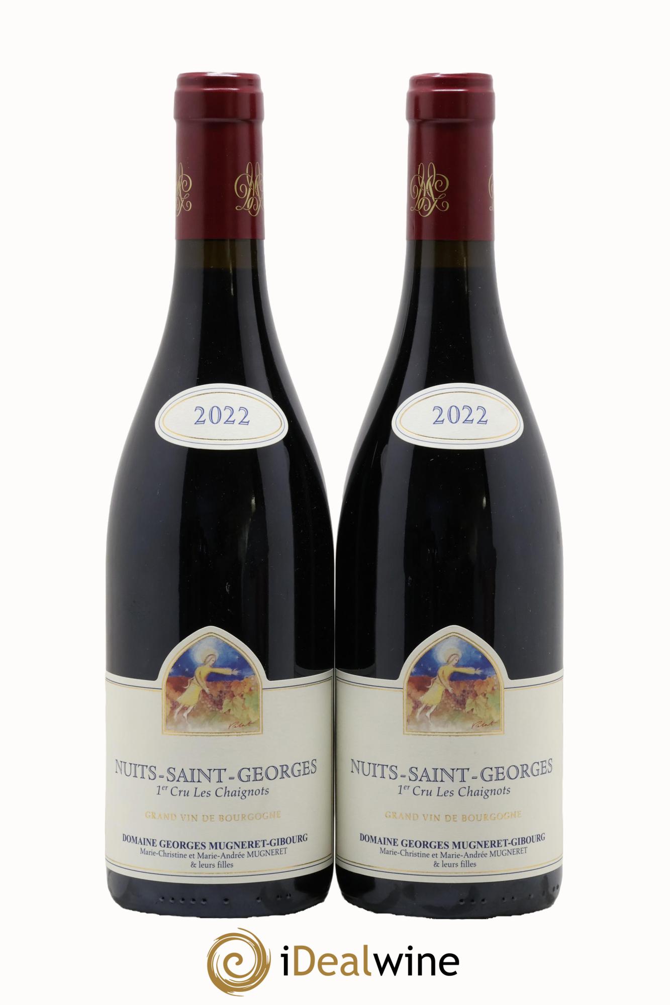 Nuits-Saint-Georges 1er Cru Les Chaignots Mugneret-Gibourg (Domaine) 2022 - Lot de 2 bouteilles - 0